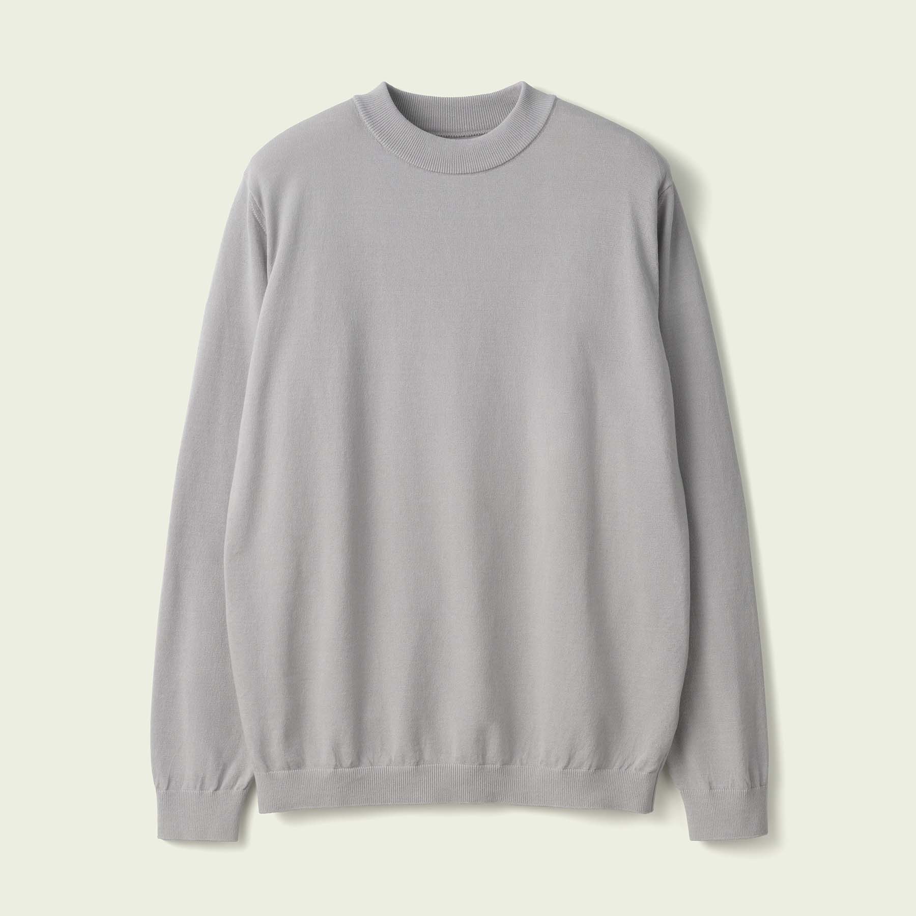 ICE COTTON LONG MOCKNECK