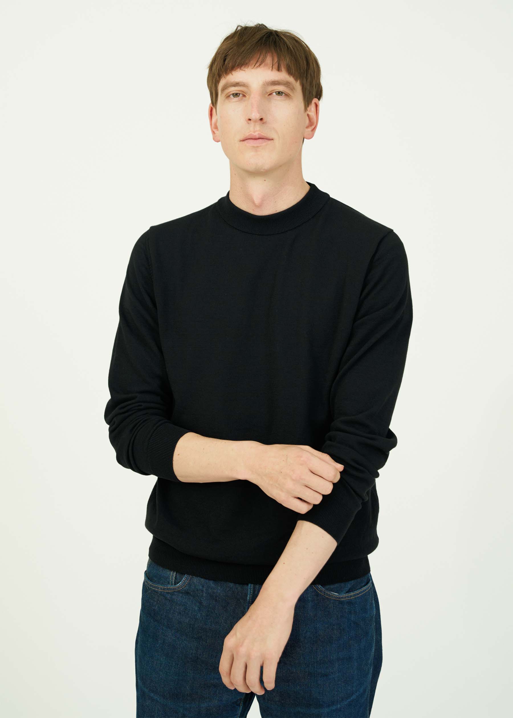ICE COTTON LONG MOCKNECK