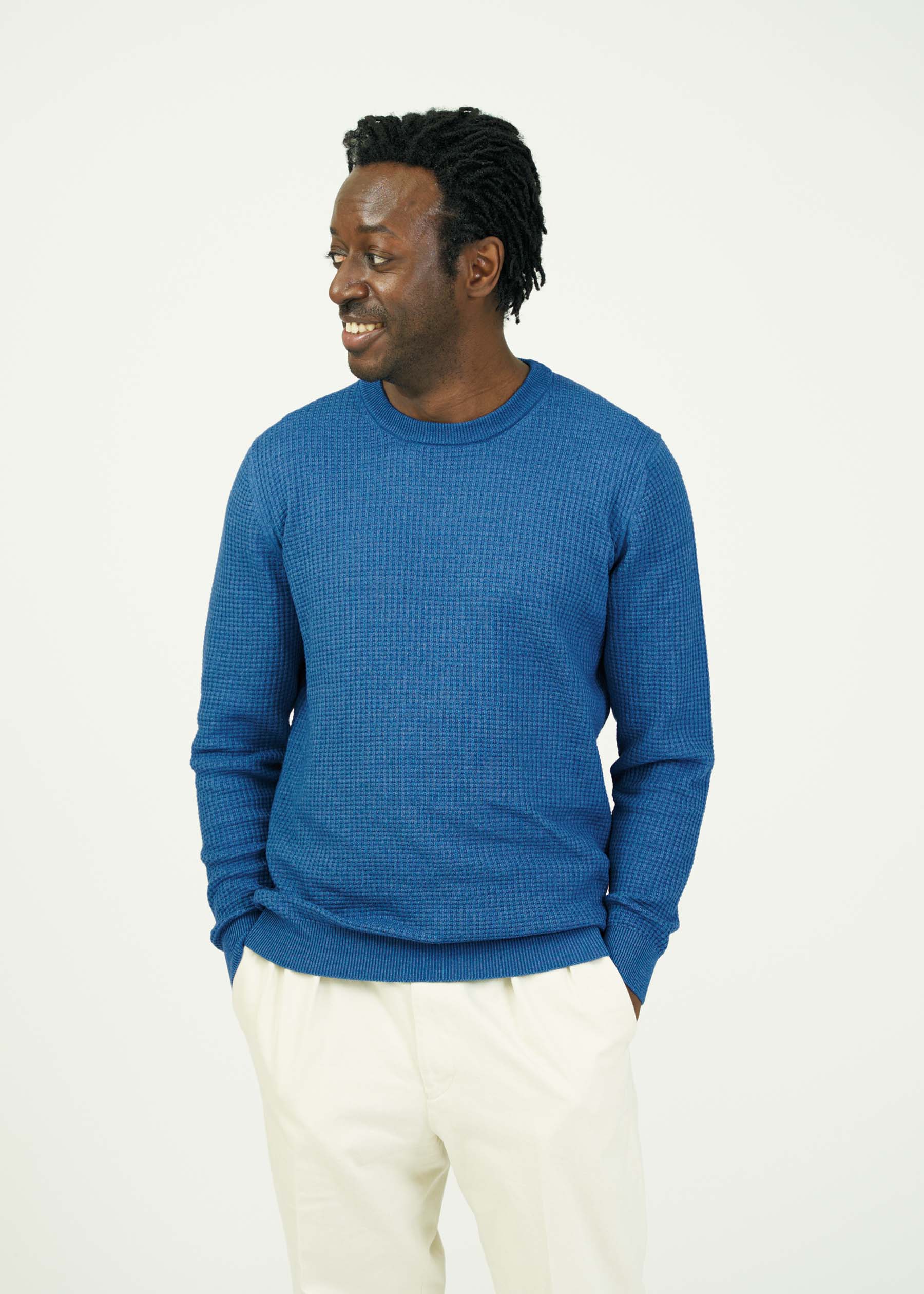 【アーカイブモデル】WAFFLE DENIM KNIT
