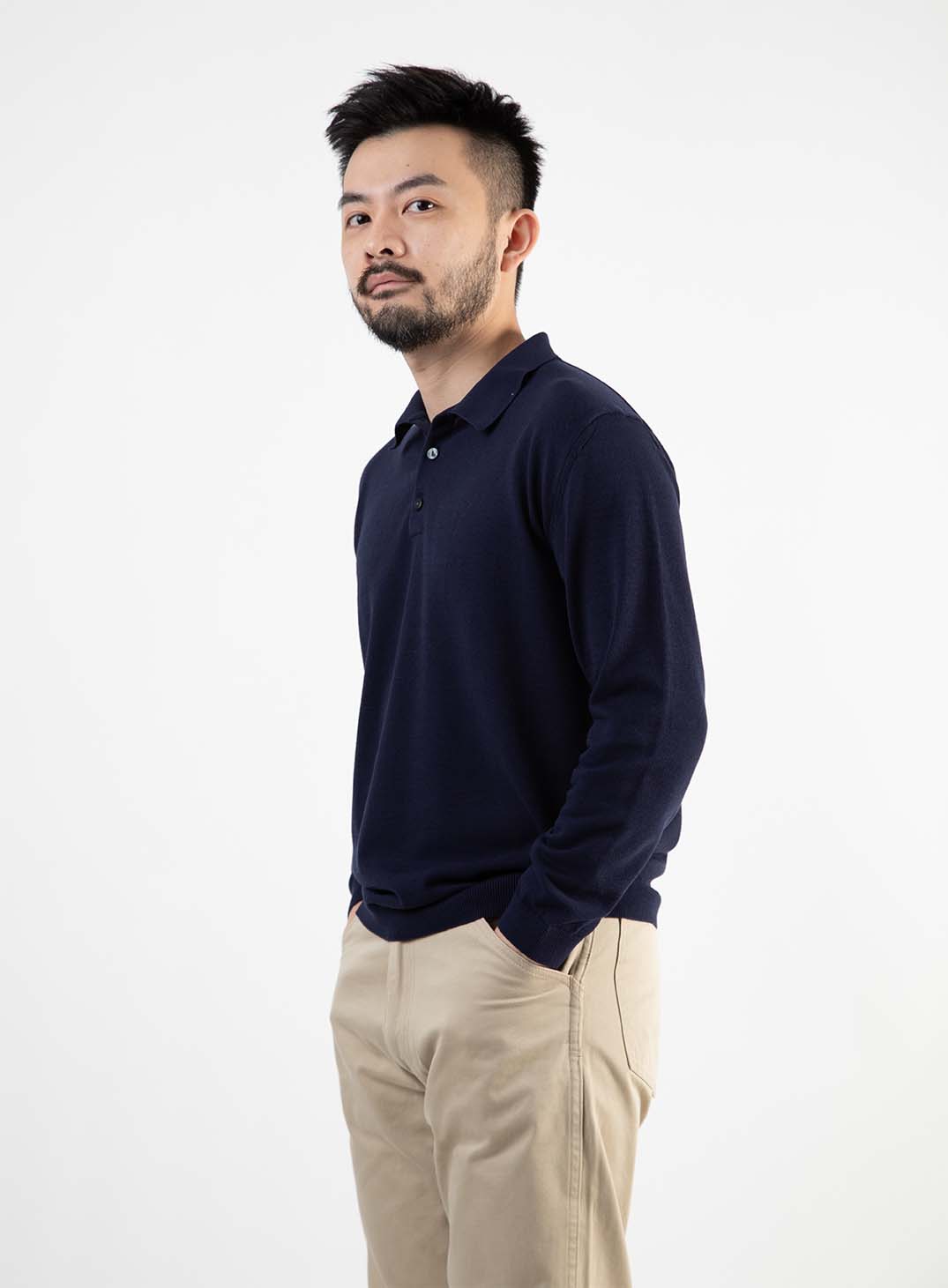 【アーカイブモデル】ICE COTTON LONG POLO NECK