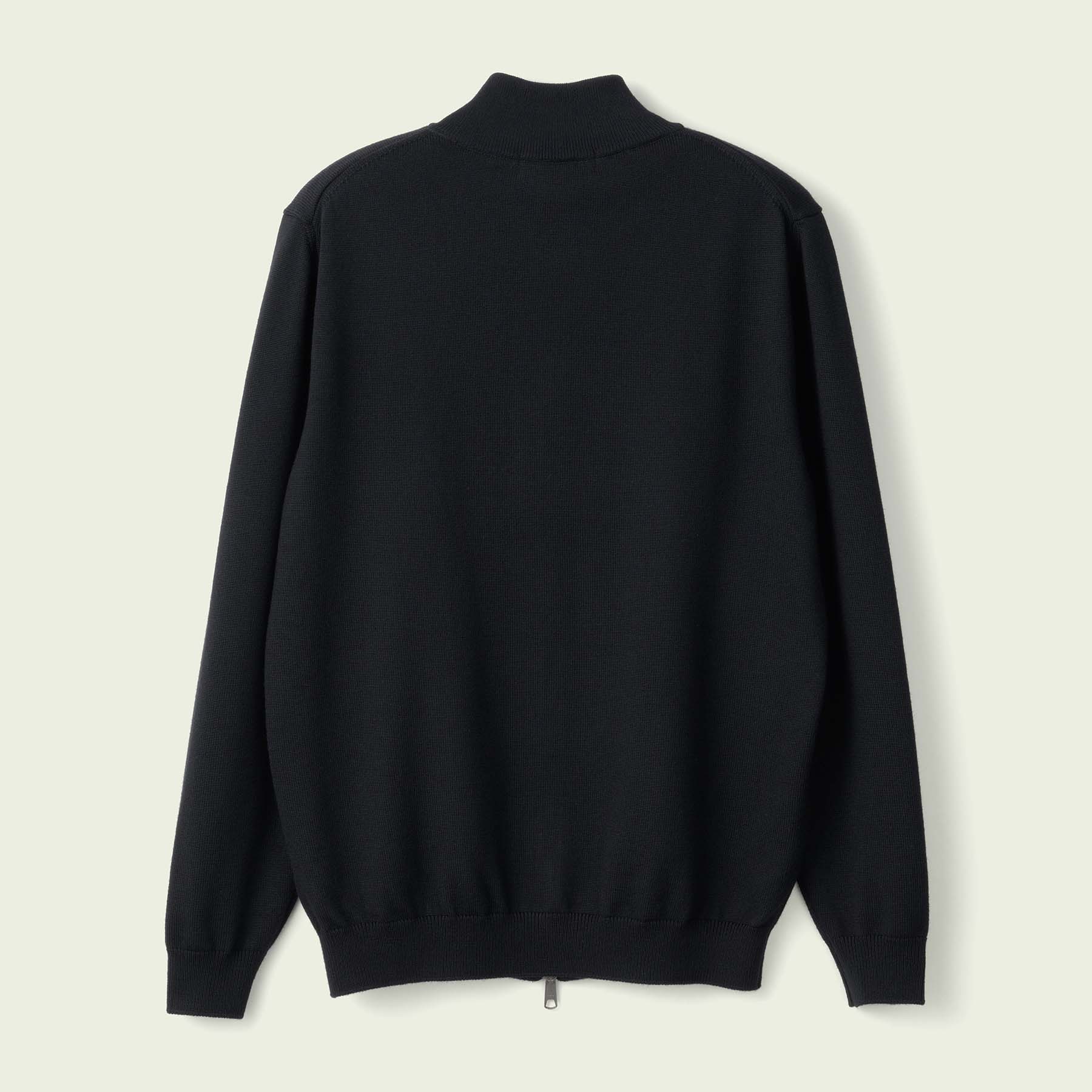 10G Merino Wool Full-Zip Blouzon