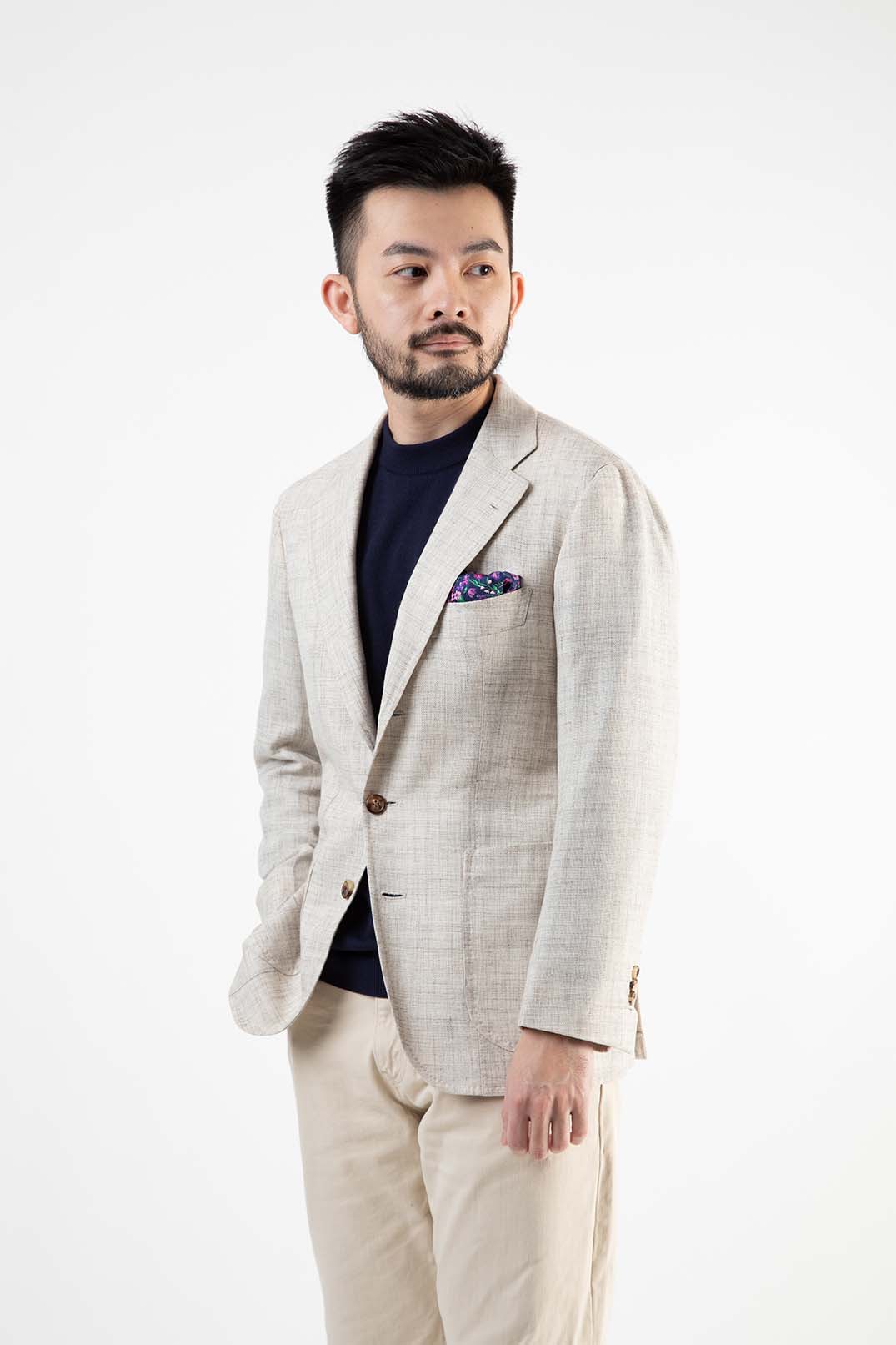 ICE COTTON LONG MOCKNECK