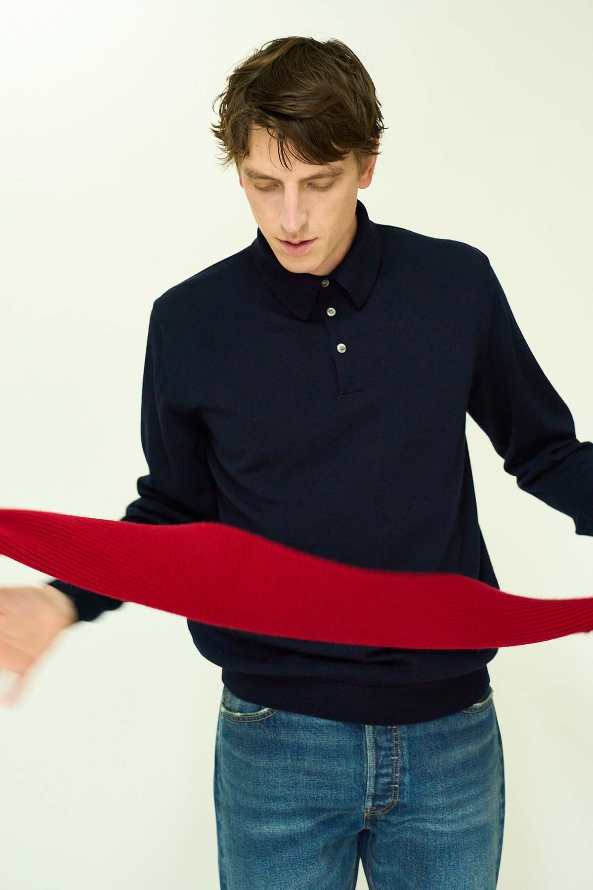【アーカイブモデル】WOOL POLO NECK