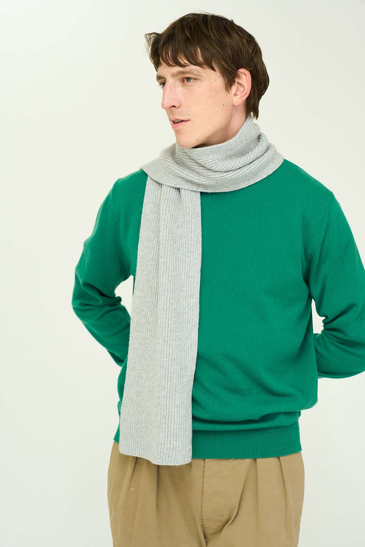 CASHMERE LONG SCARF