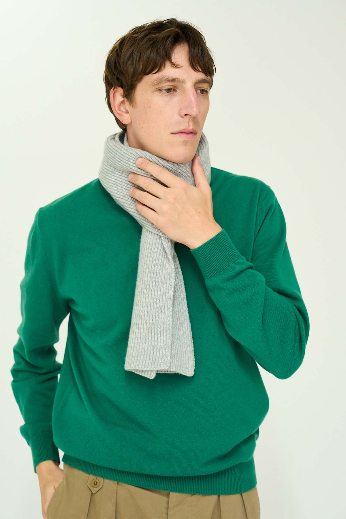 CASHMERE LONG SCARF
