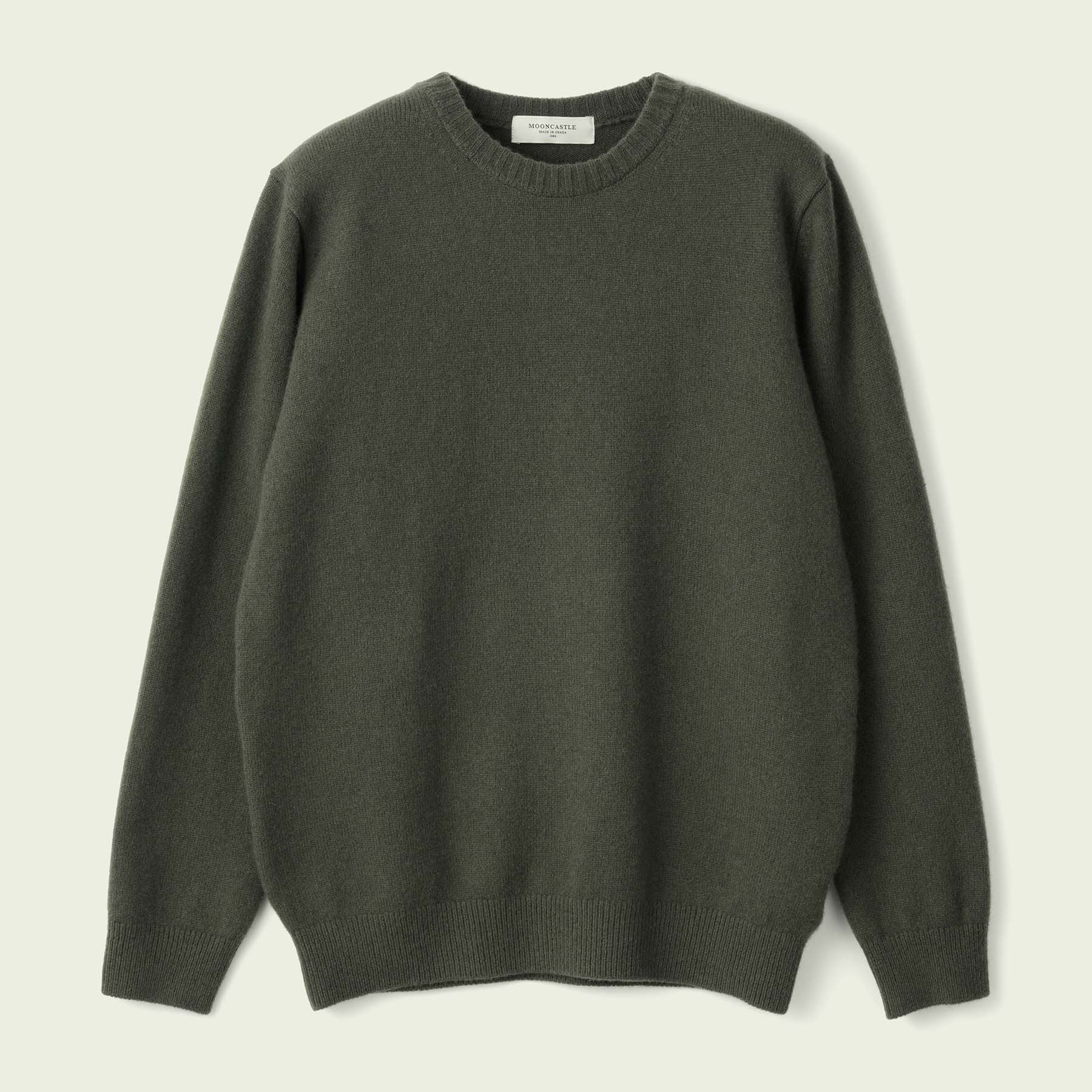 CASHMERE SILK WOOL CREWNECK