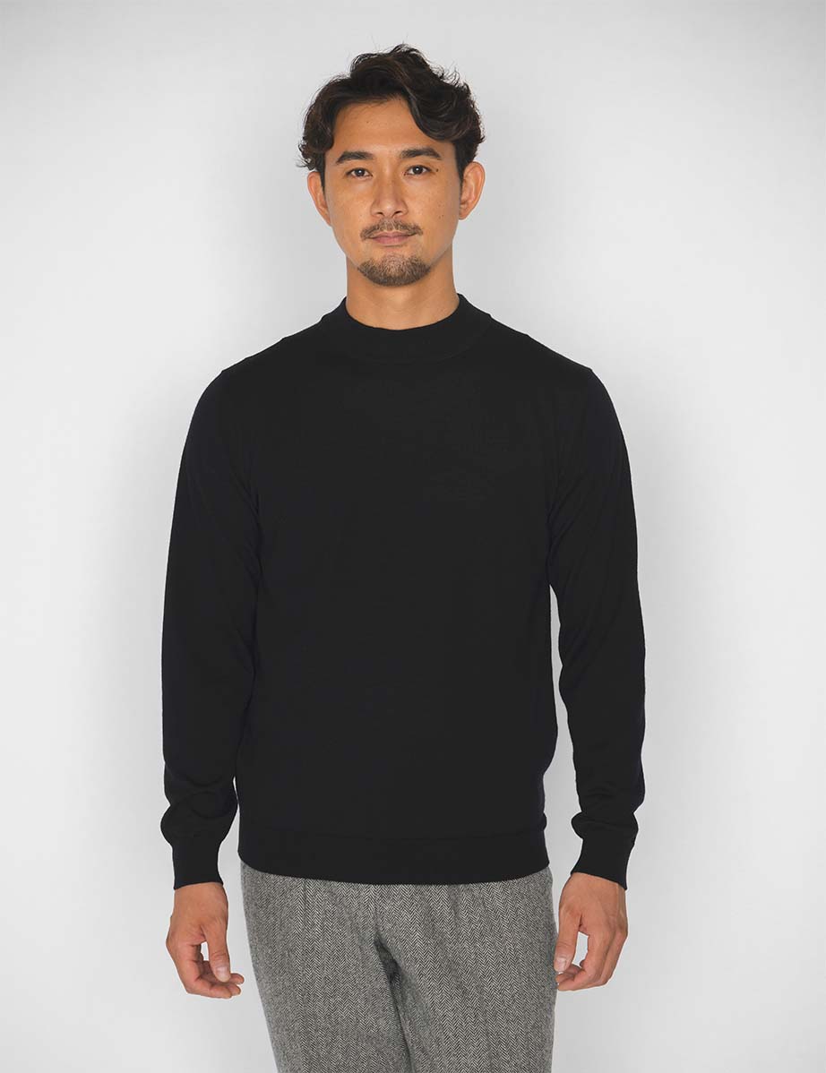 【2024AWモデル】WOOL MOCKNECK
