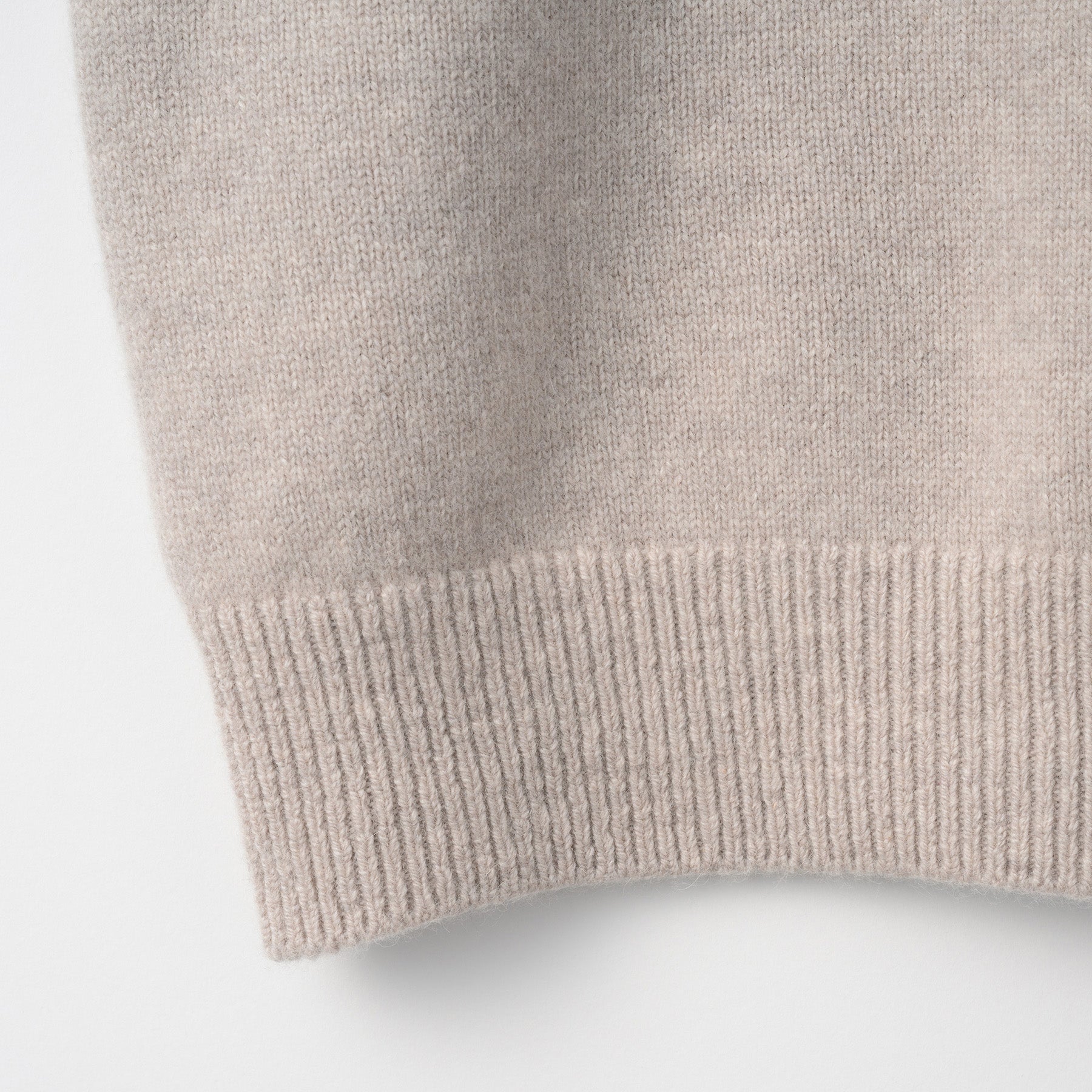 CASHMERE SILK WOOL TURTLE NECK