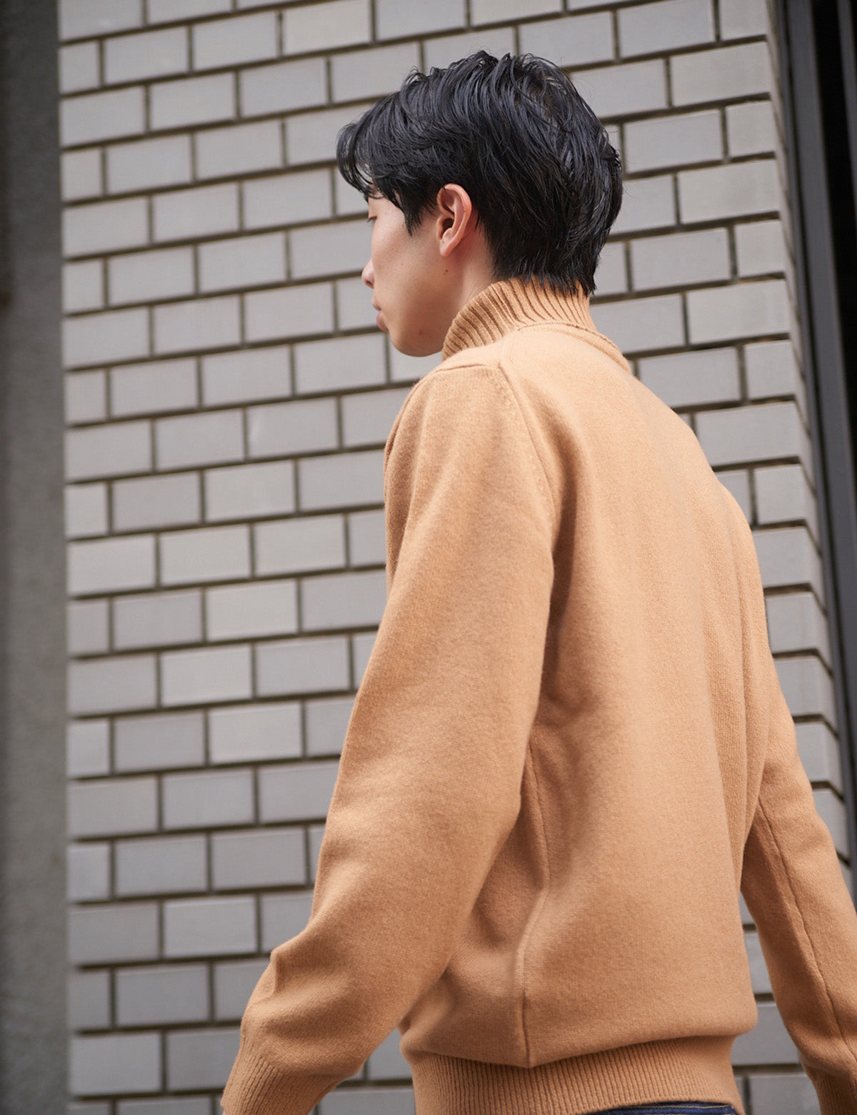 CASHMERE SILK WOOL TURTLE NECK