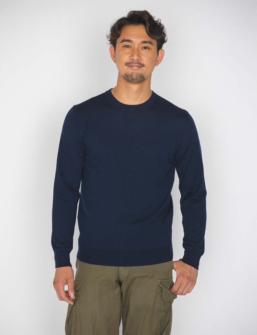 【2024AWモデル】WOOL CREWNECK