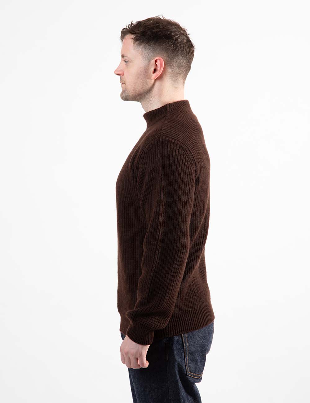【UNISEX】7G CASHMERE BOTTLE NECK
