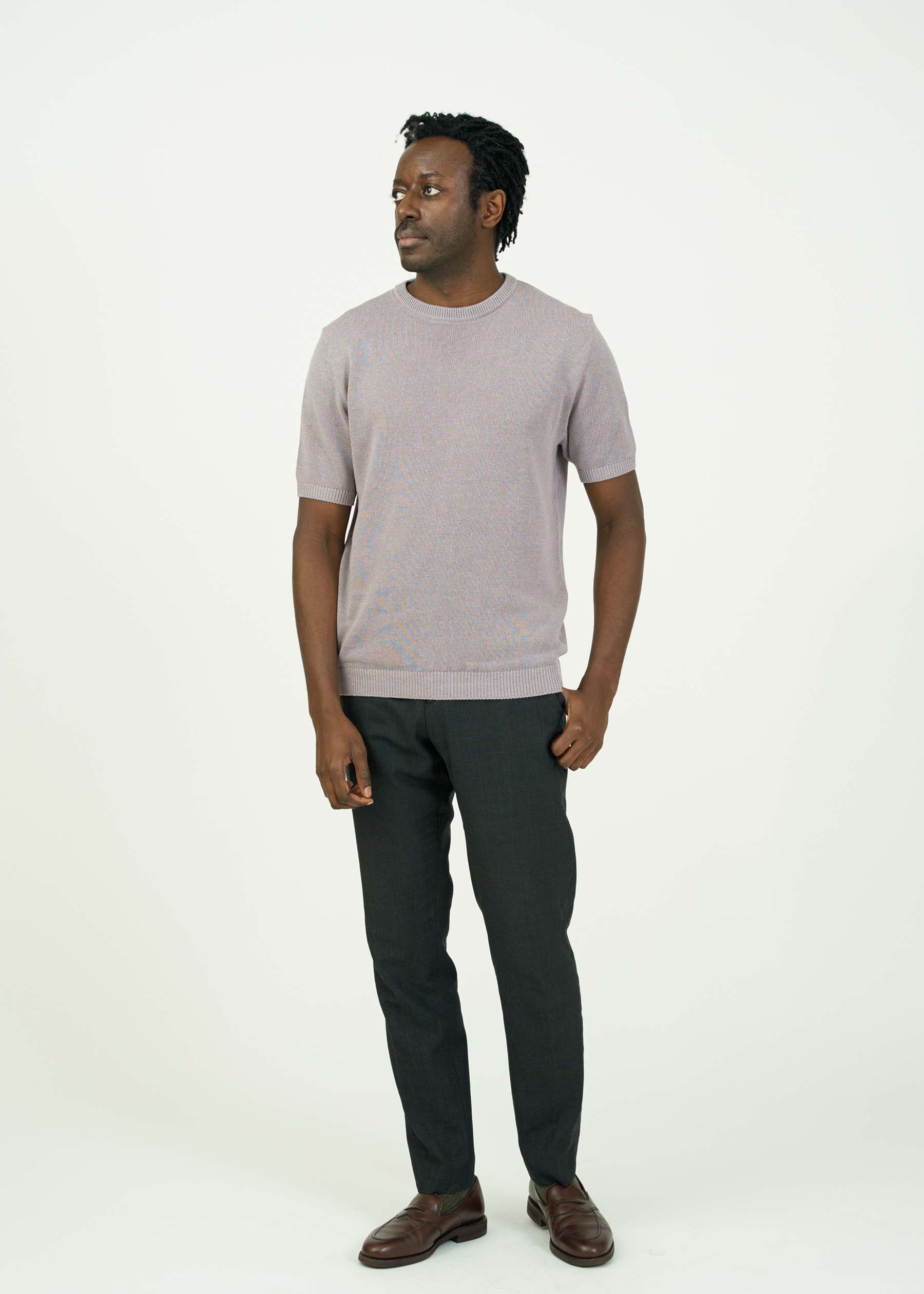 PAPER SILK CREWNECK