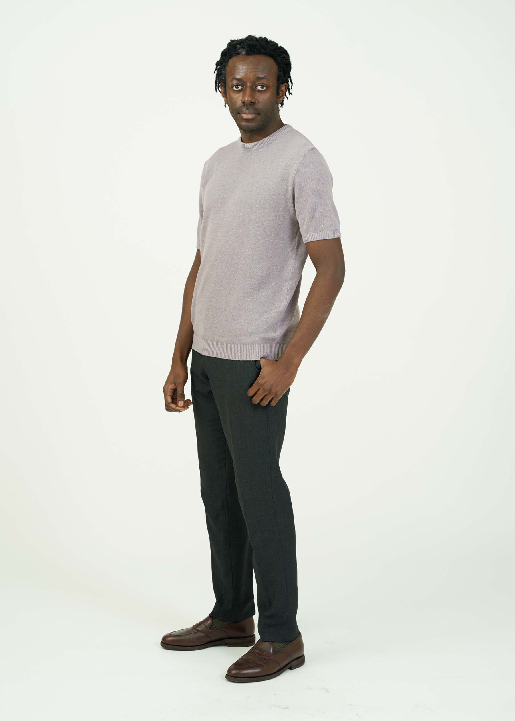 PAPER SILK CREWNECK
