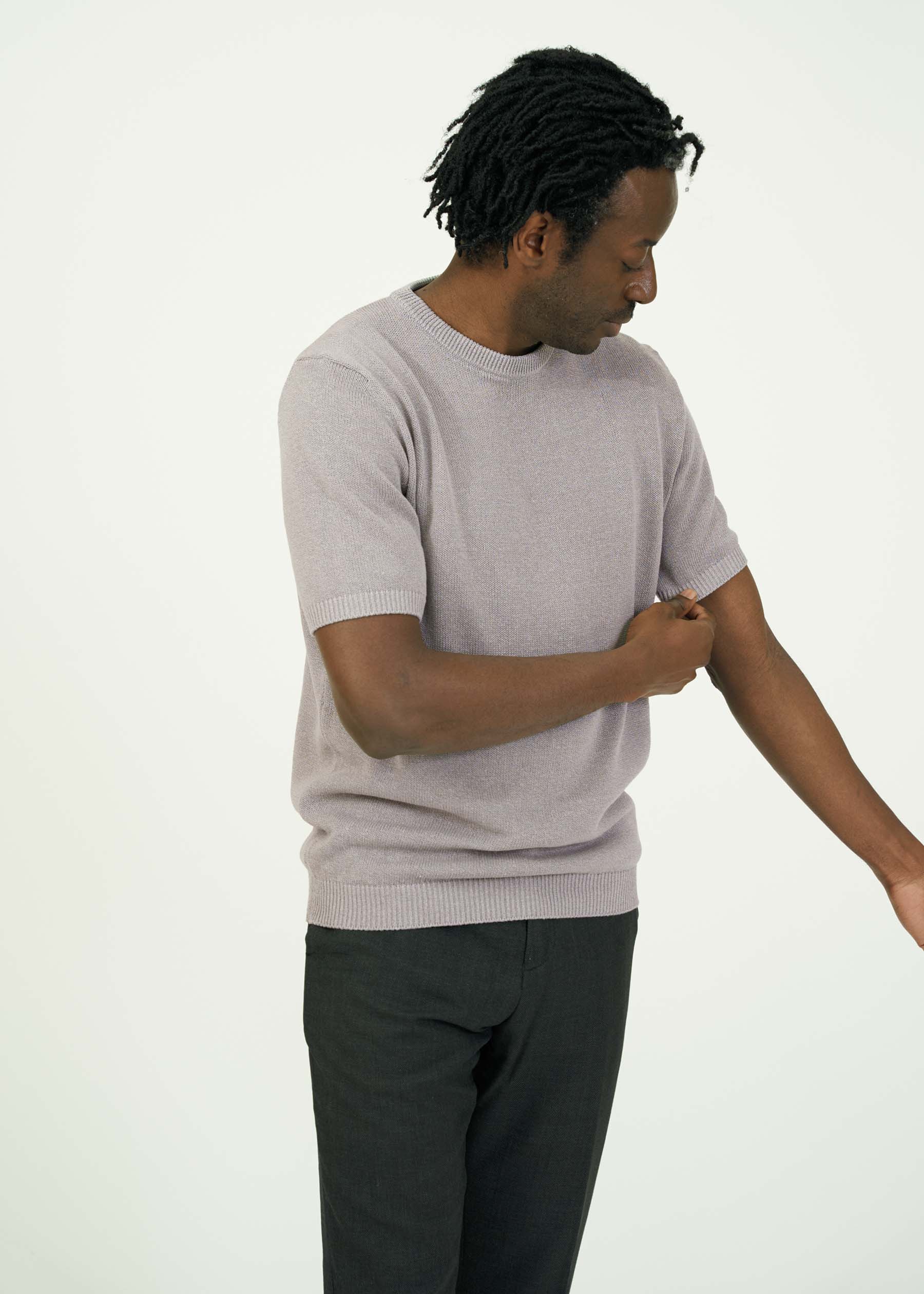 PAPER SILK CREWNECK