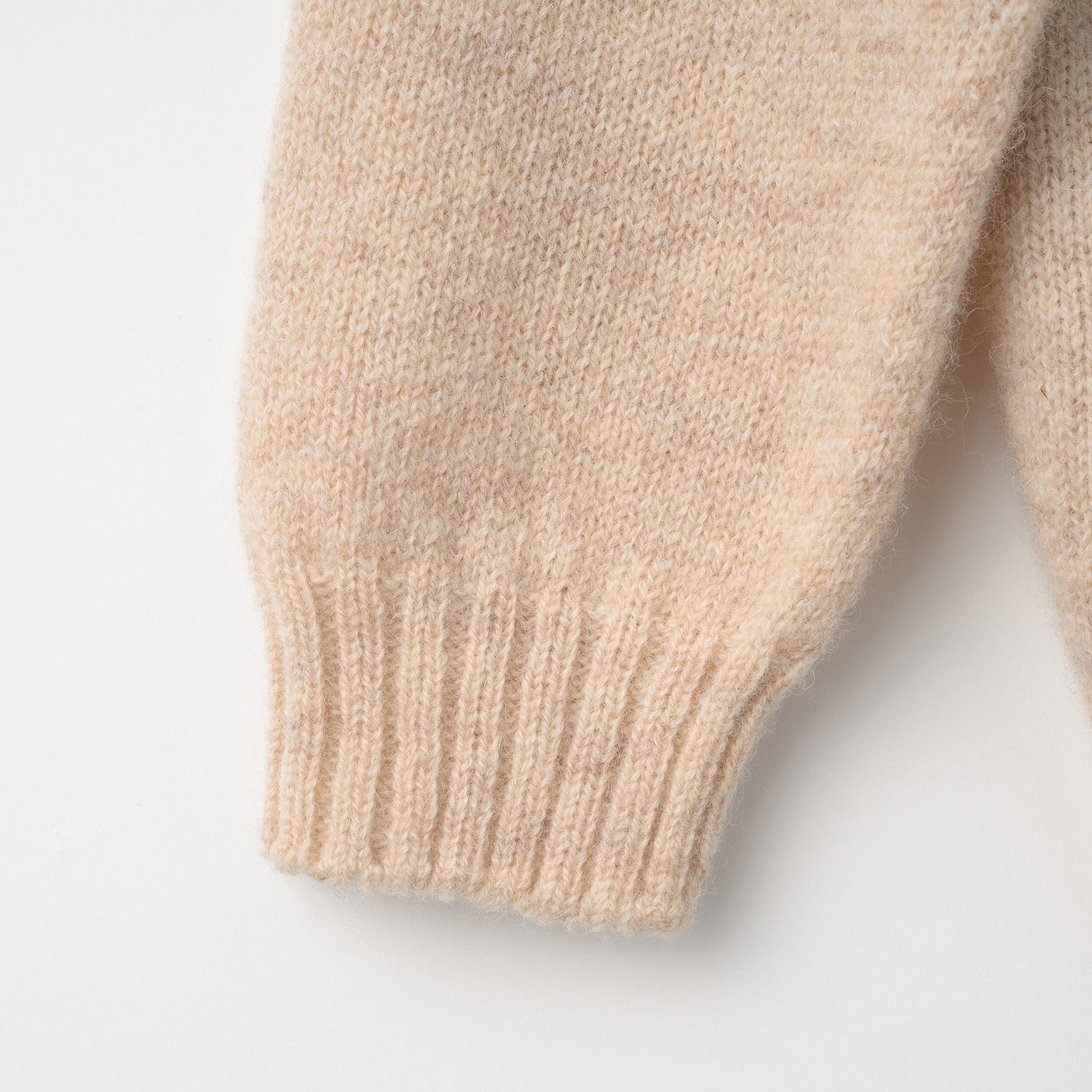 【UNISEX】SHETLAND WOOL CREWNECK SWEATER