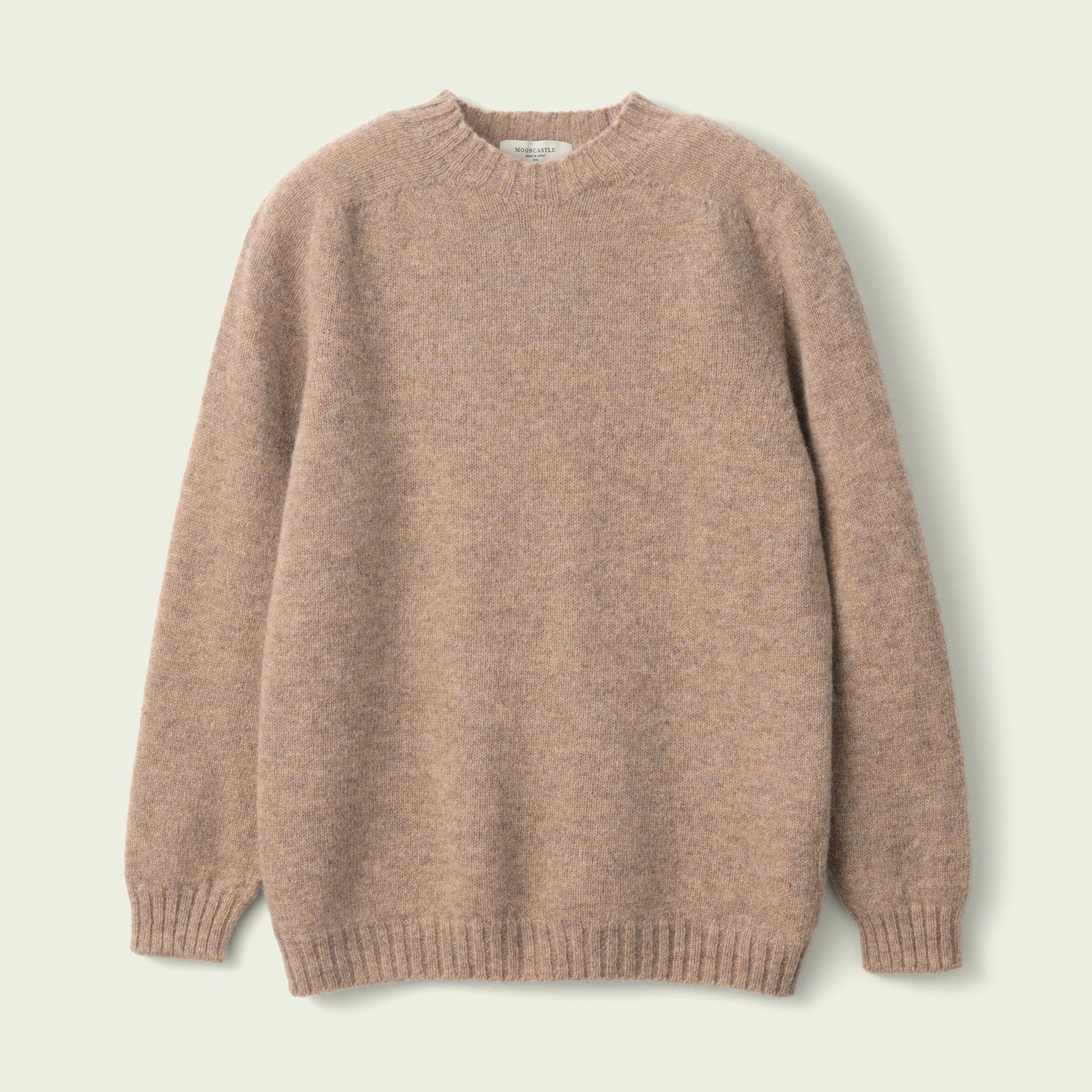【UNISEX】SHETLAND WOOL CREWNECK SWEATER