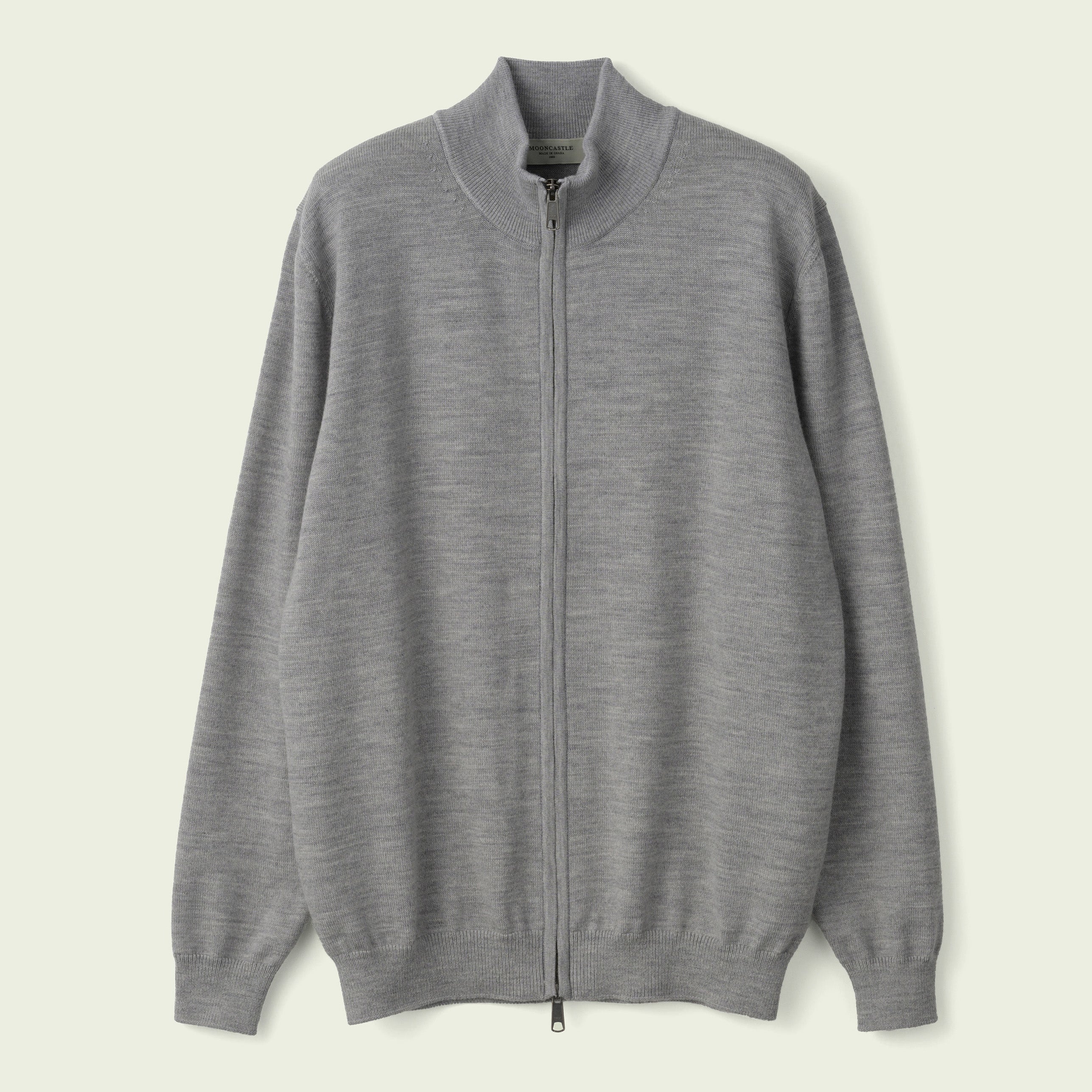 10G Merino Wool Full-Zip Blouzon