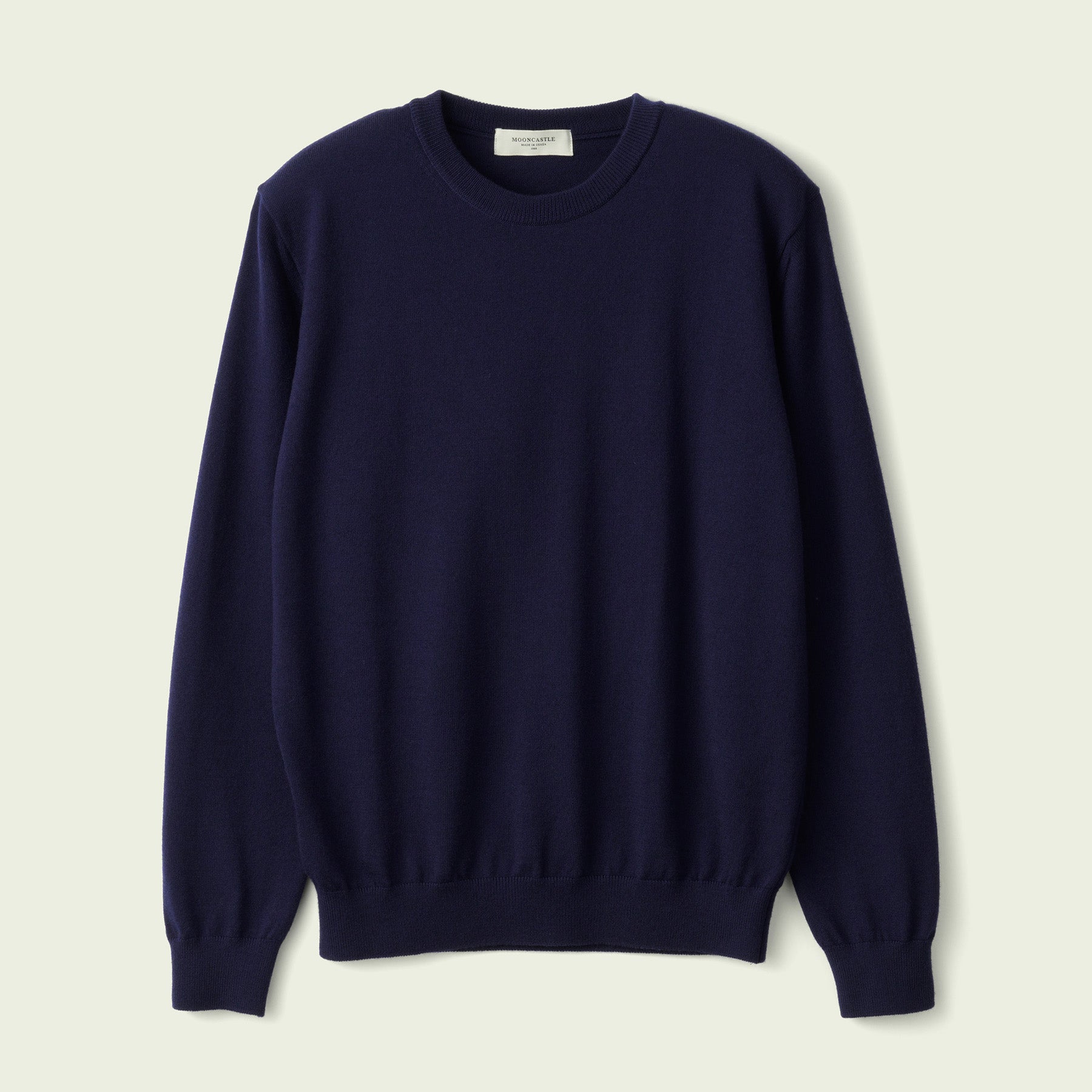 12G Lightweight Merino Wool Crewneck
