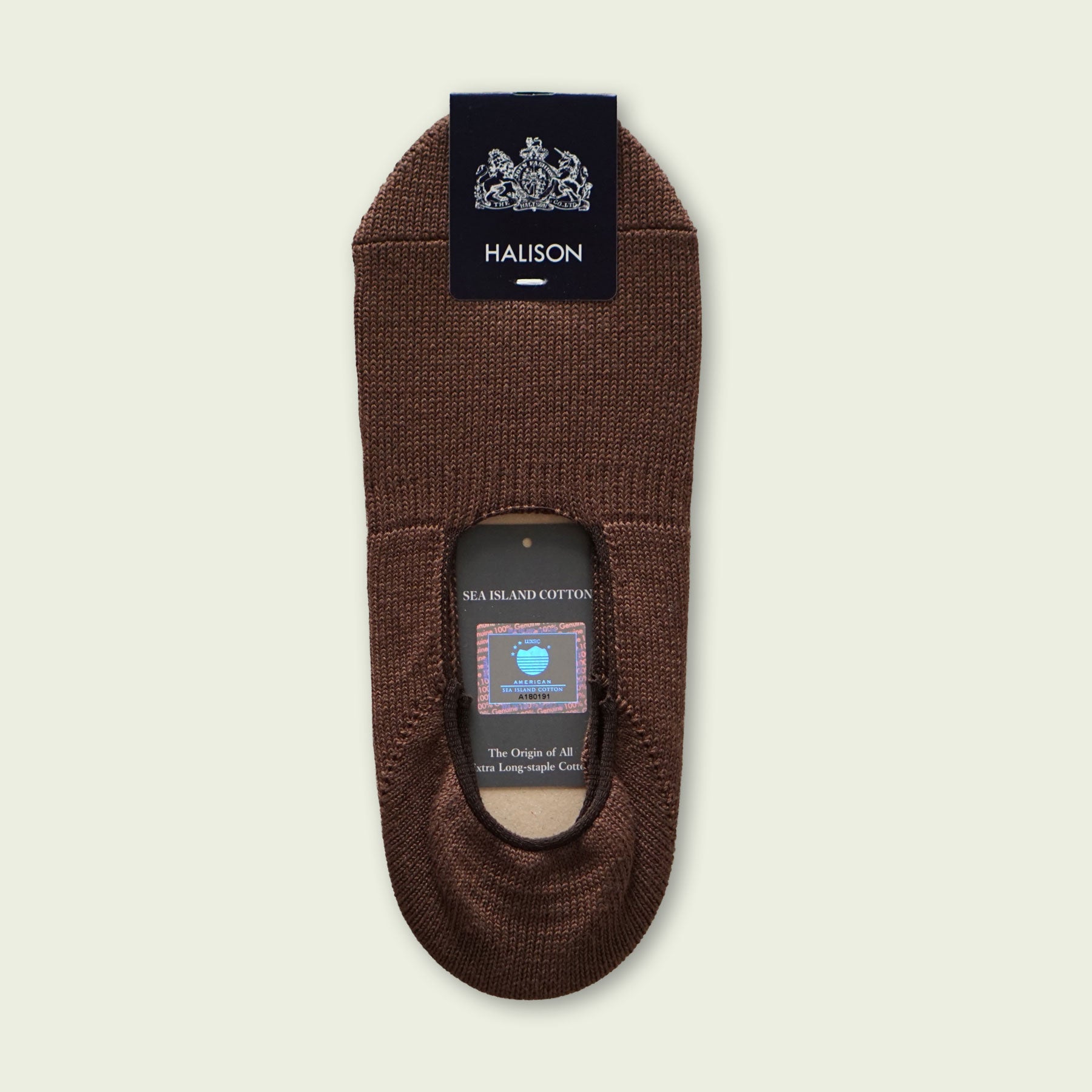 HALISON Sea Island Cotton Boat Socks
