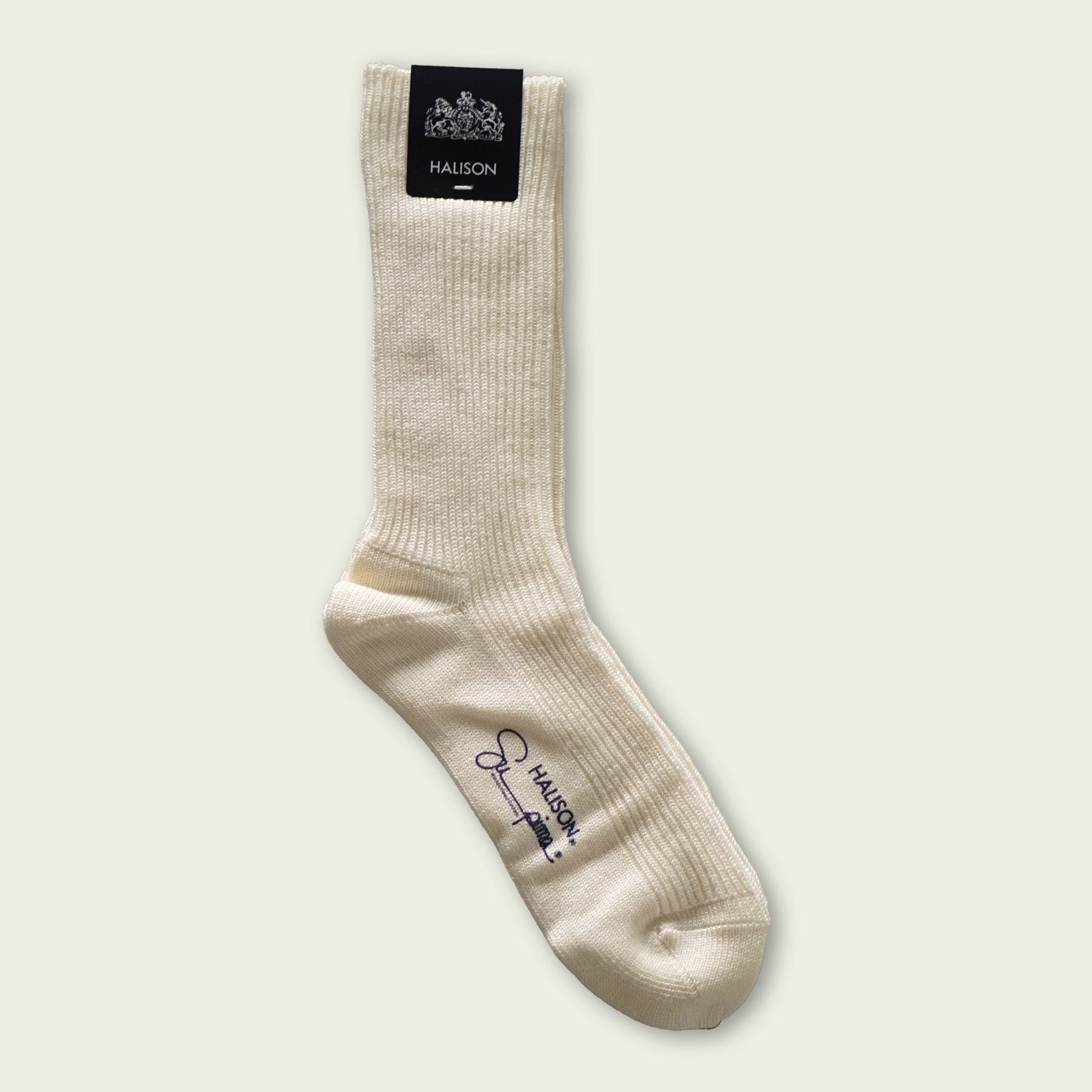 HALISON Supima Rib Socks