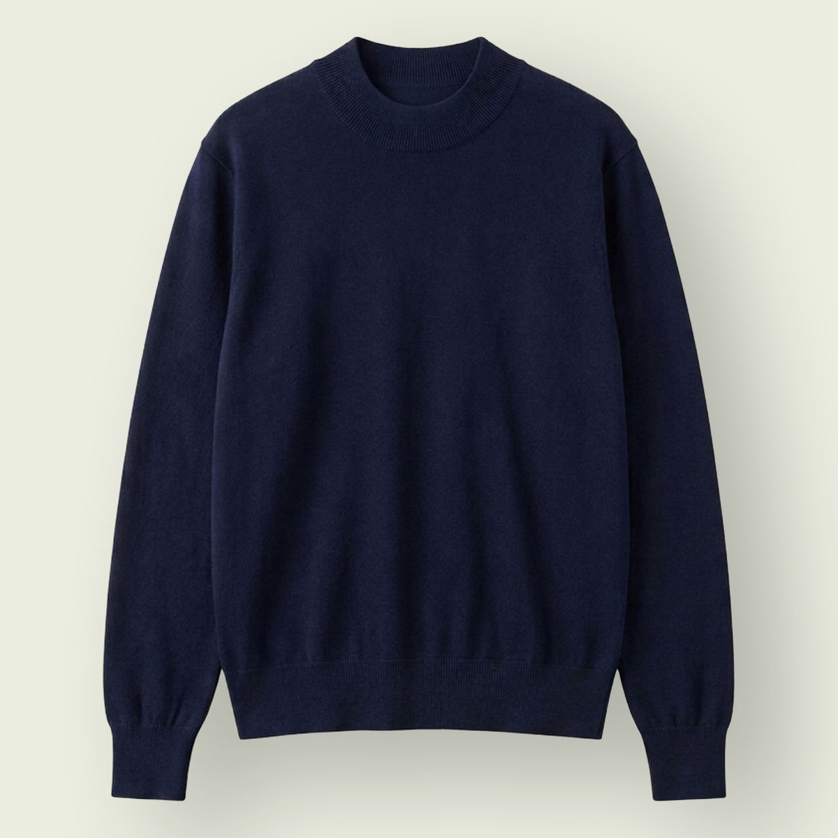 18G Silk Cashmere Mockneck