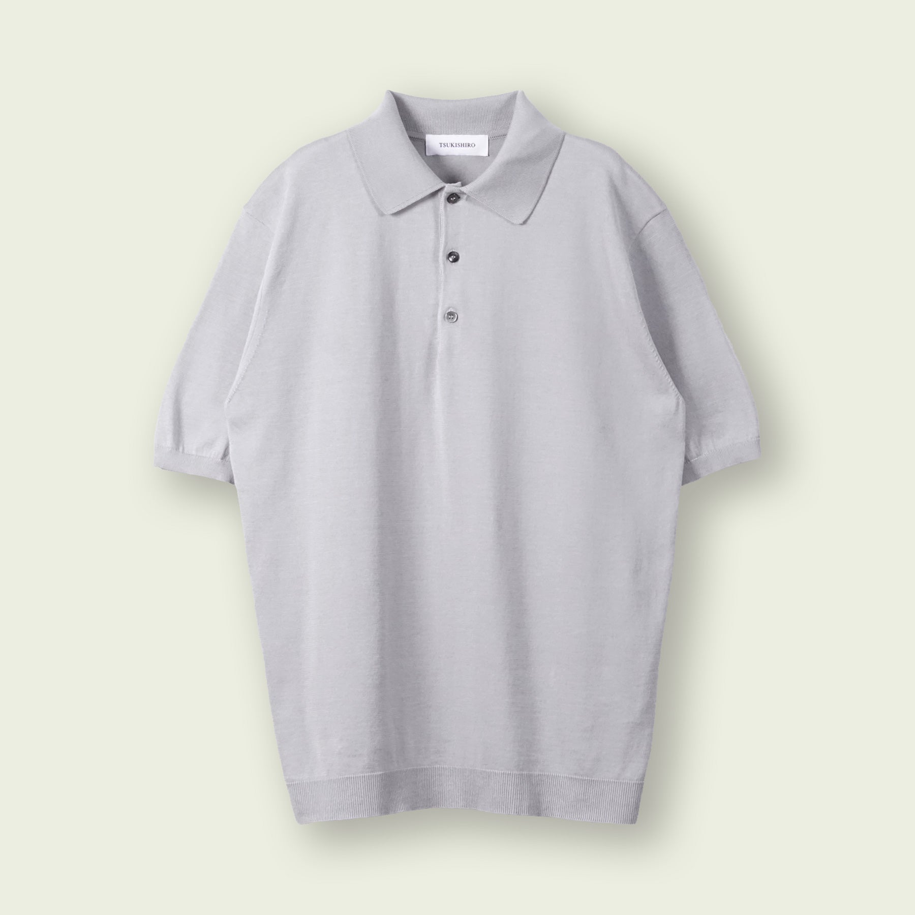 【NEW】SEA ISLAND COTTON POLONECK