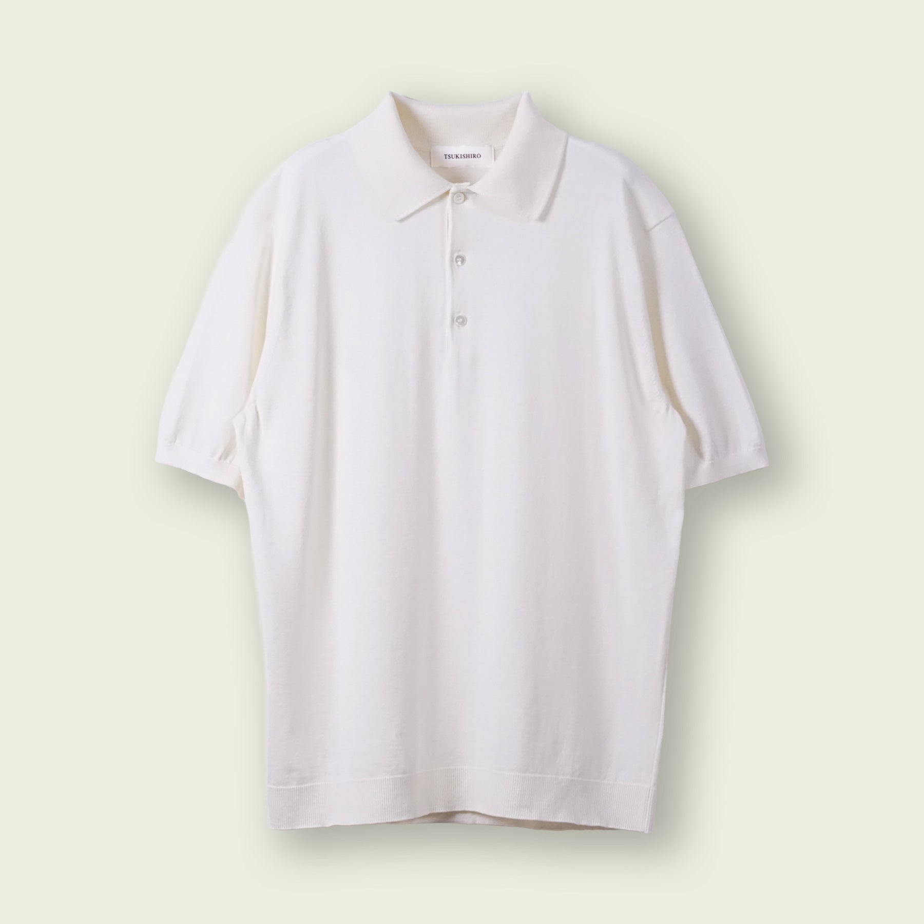 【NEW】SEA ISLAND COTTON POLONECK