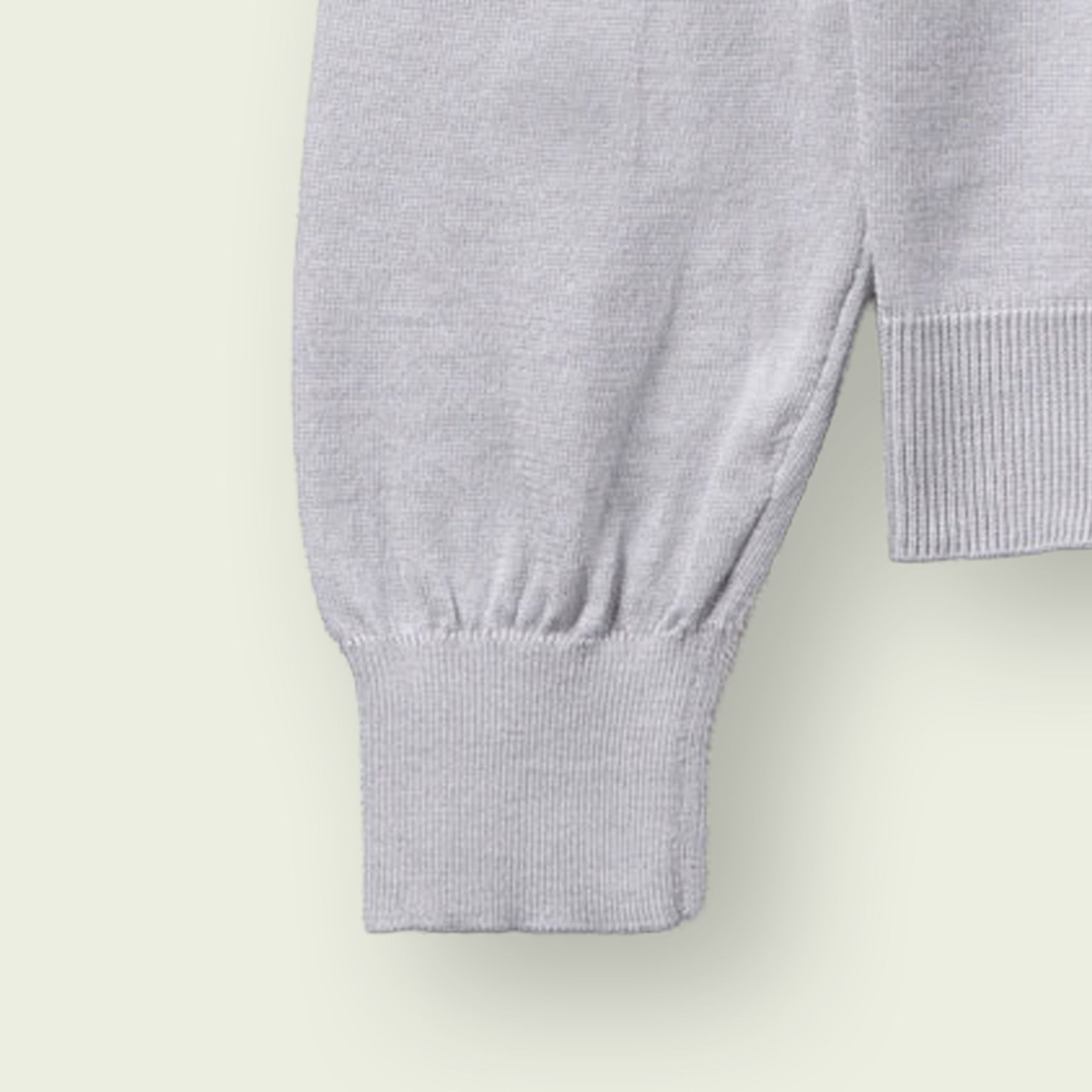 SEA ISLAND COTTON POLONECK LONG SLEEVE