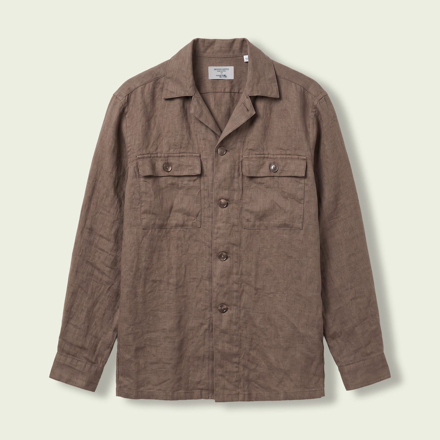 MOONCASTLE × Maker`s Shirt 鎌倉 Linen Shirt Jacket