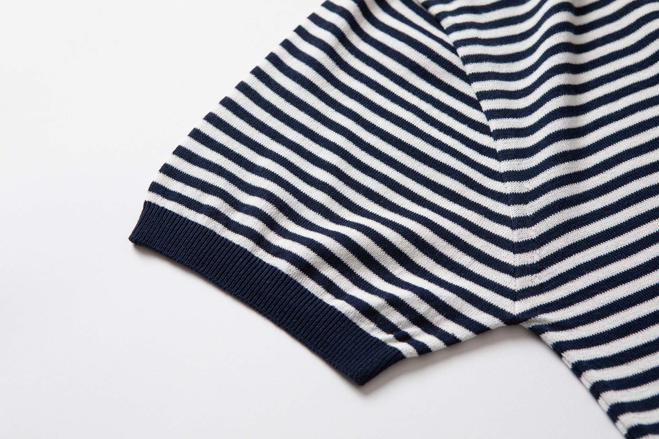 【アーカイブモデル】ICE COTTON BORDER SHORT CREWNECK