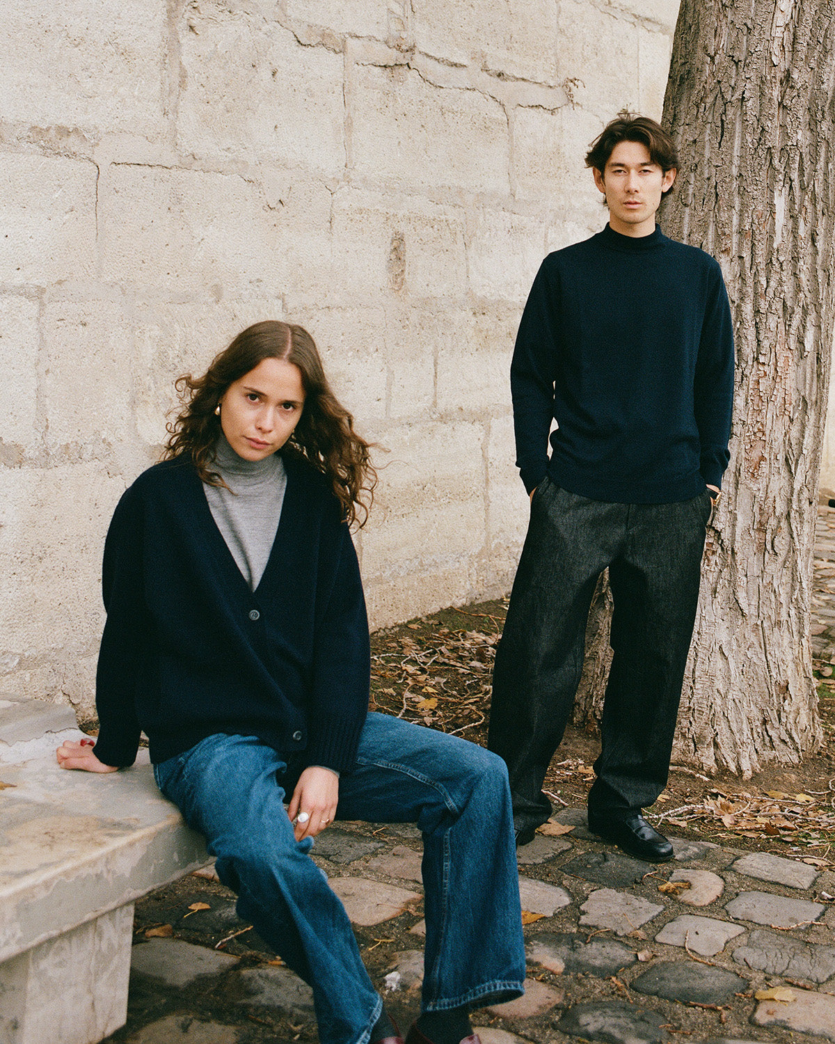 【WOMEN】Wool Cashmere Cardigan