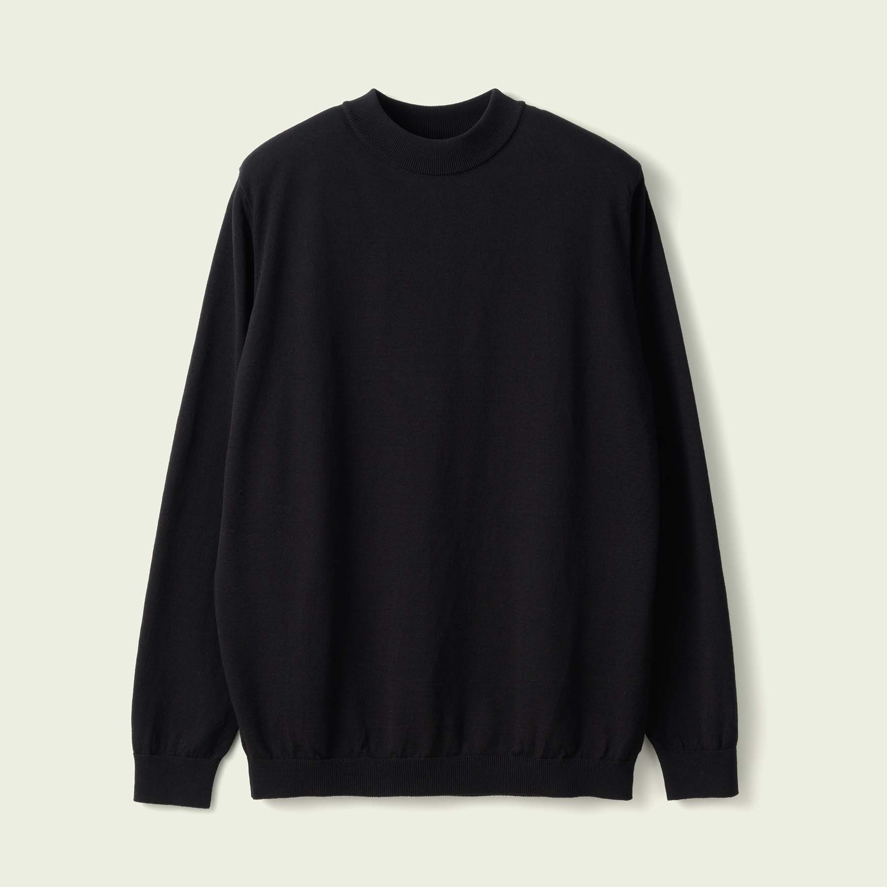 ICE COTTON  LONG MOCKNECK