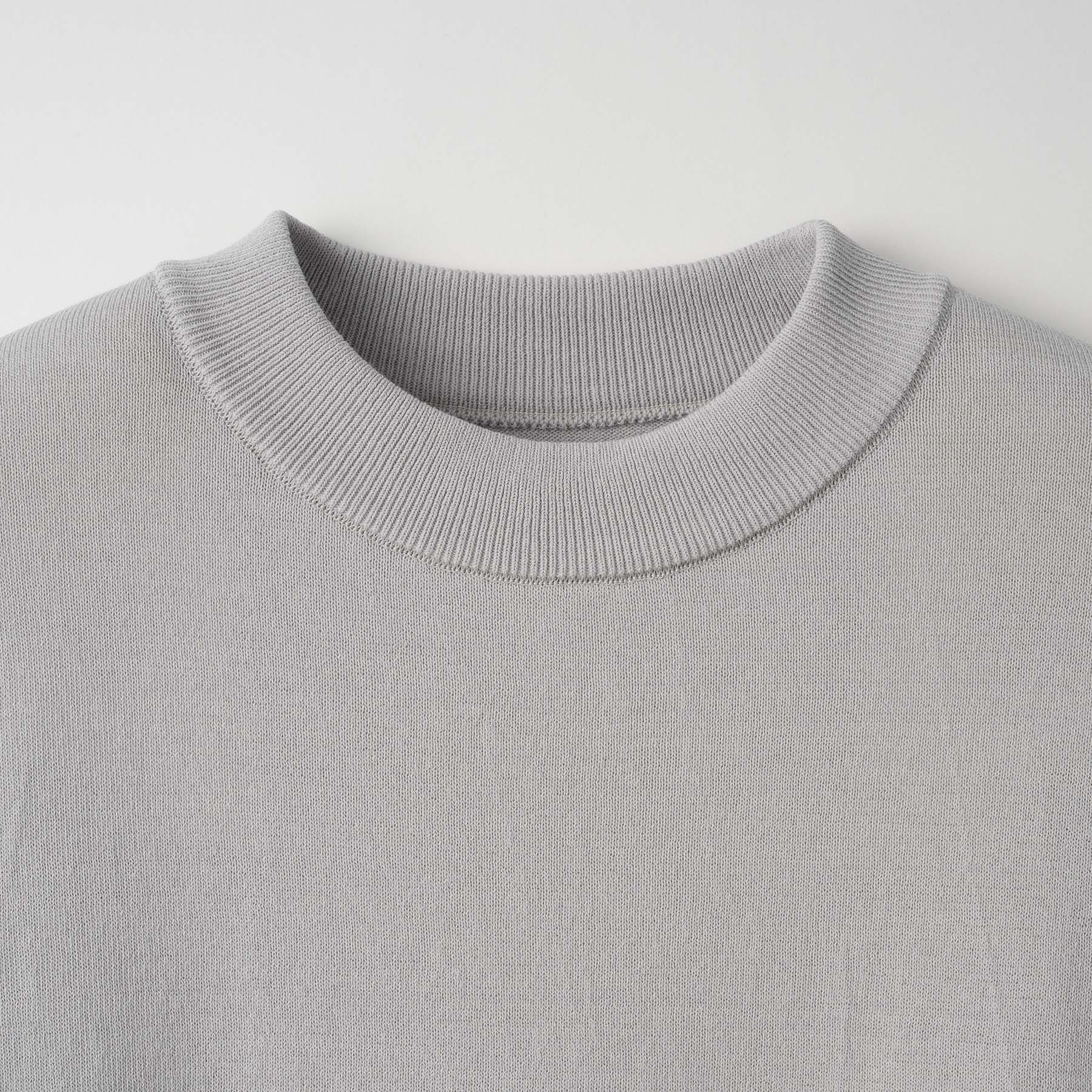 ICE COTTON  LONG MOCKNECK
