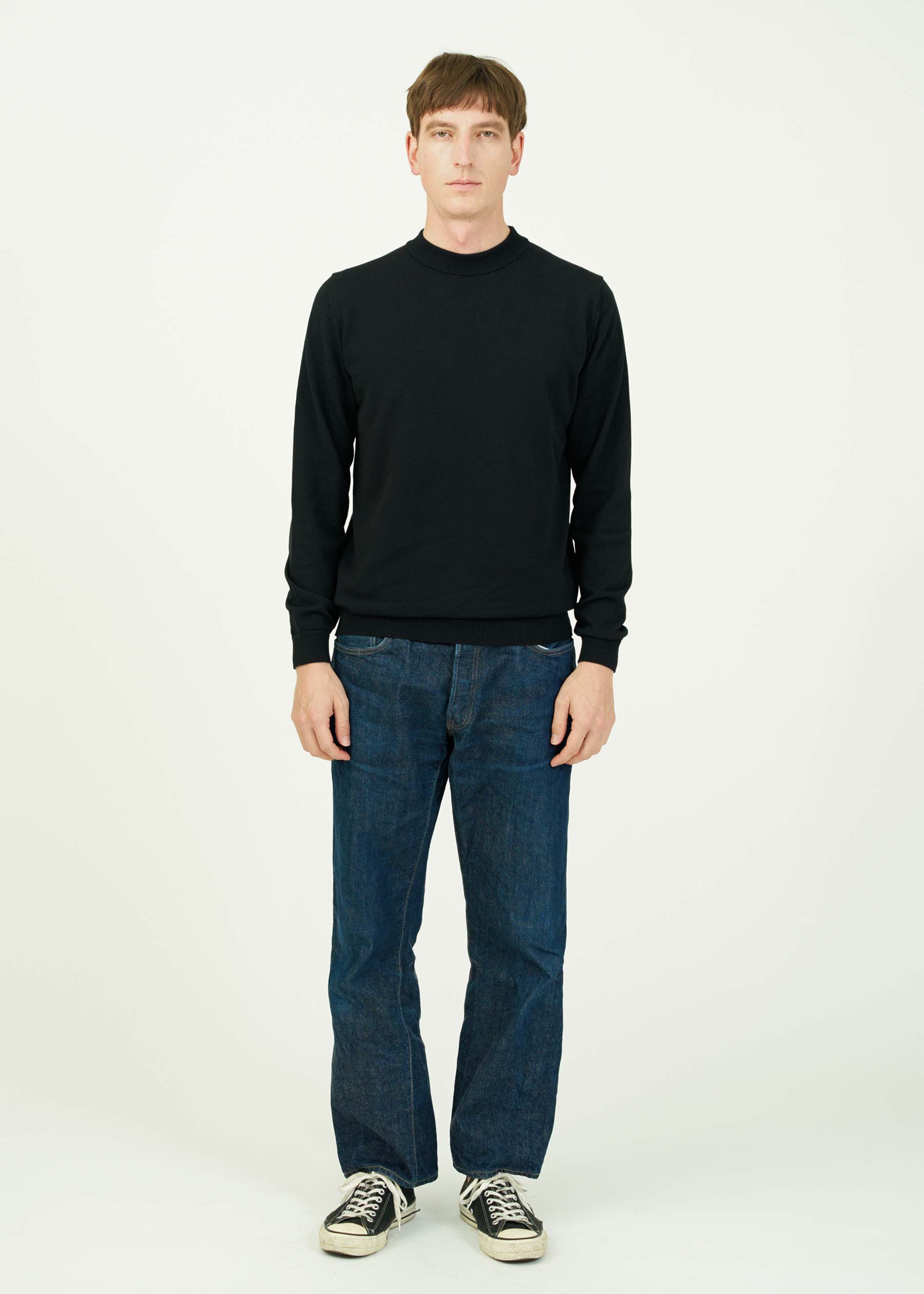 ICE COTTON  LONG MOCKNECK