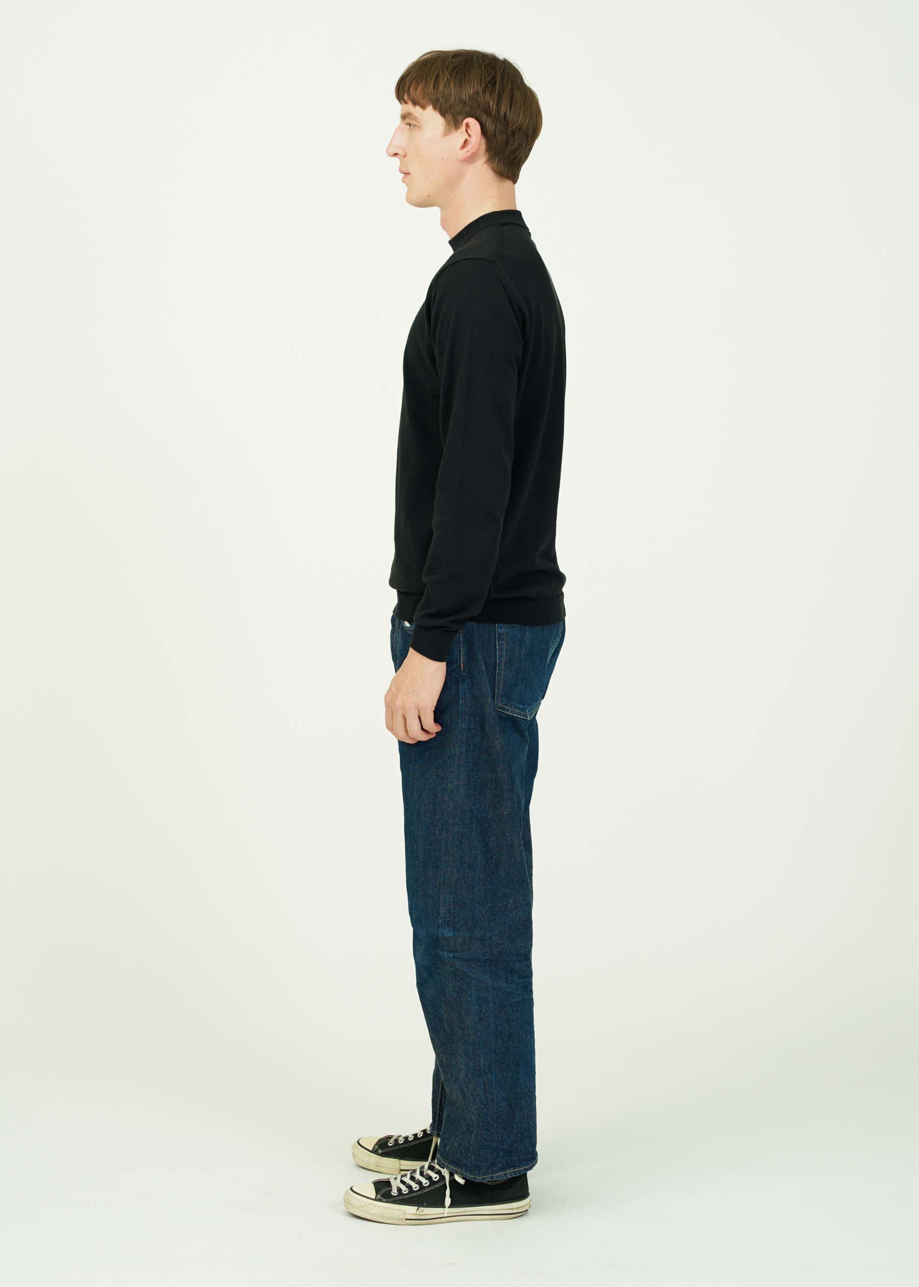 ICE COTTON  LONG MOCKNECK