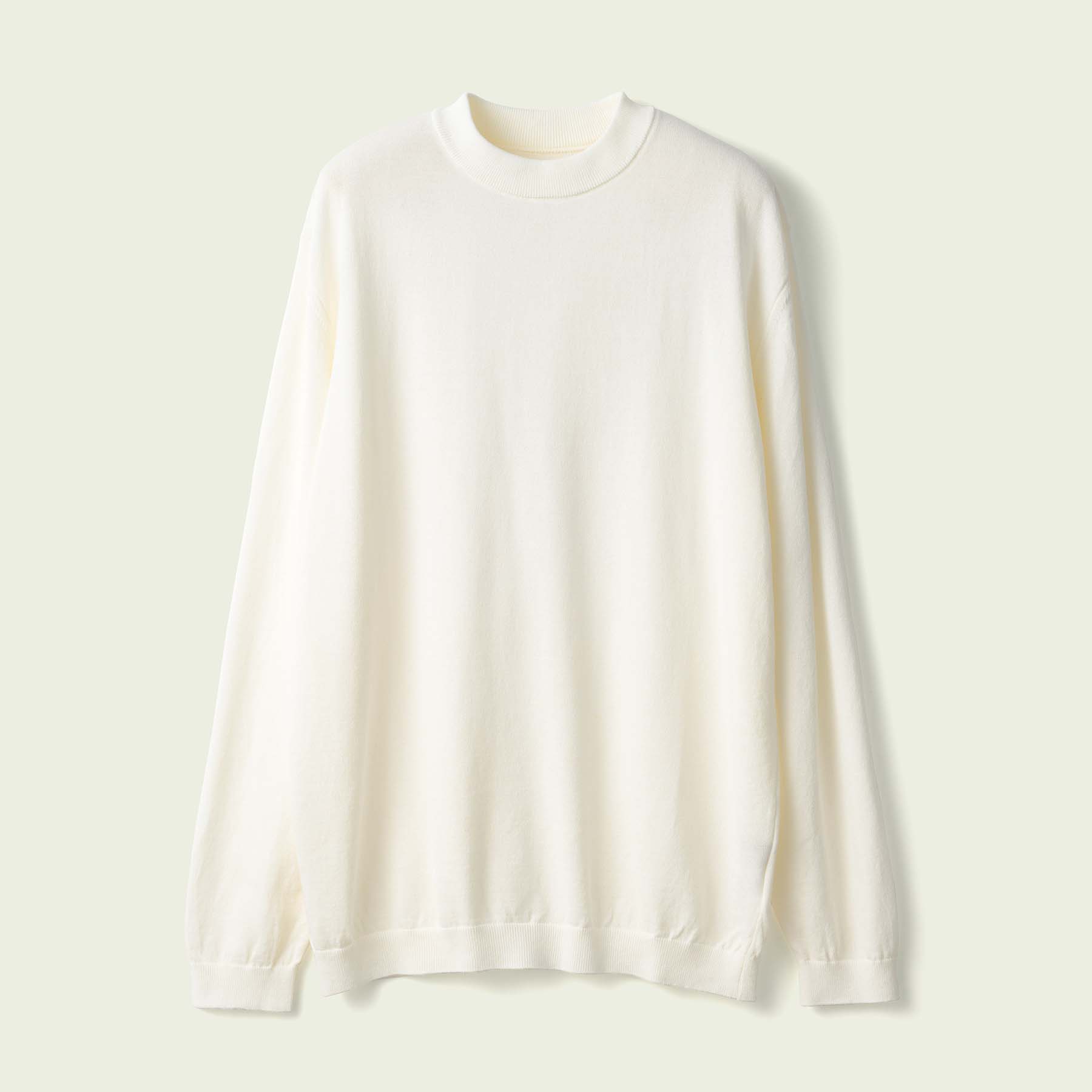 ICE COTTON  LONG MOCKNECK