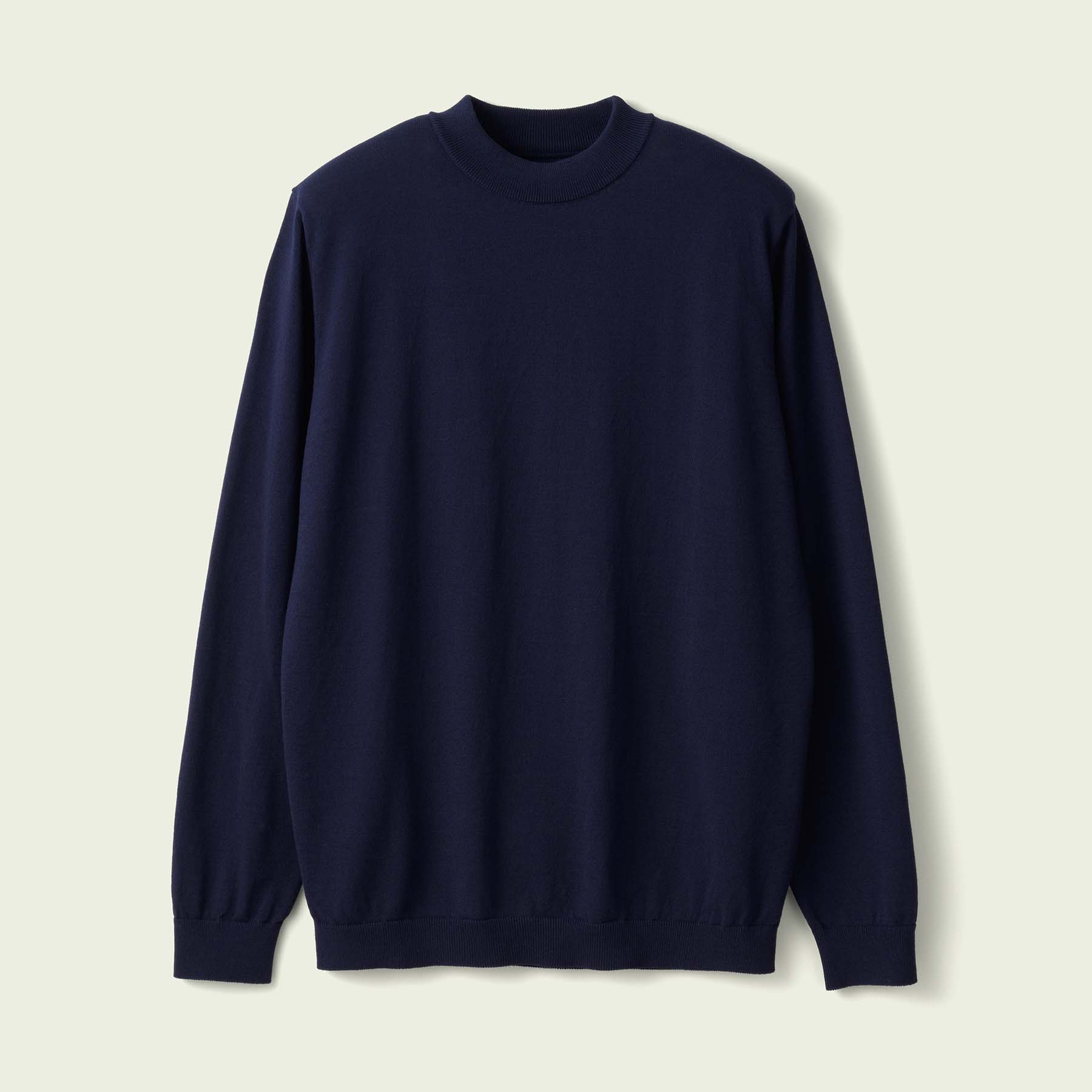 ICE COTTON  LONG MOCKNECK
