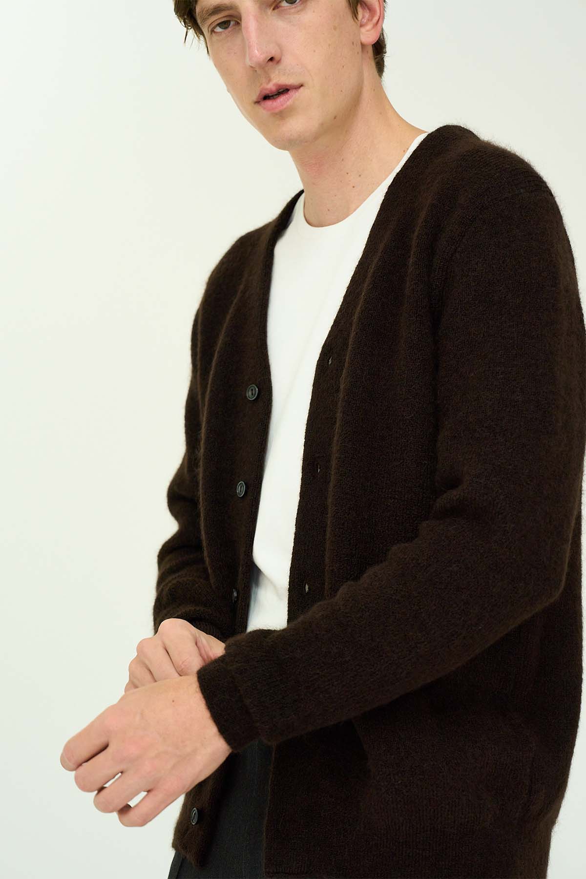MOHAIR CARDIGAN