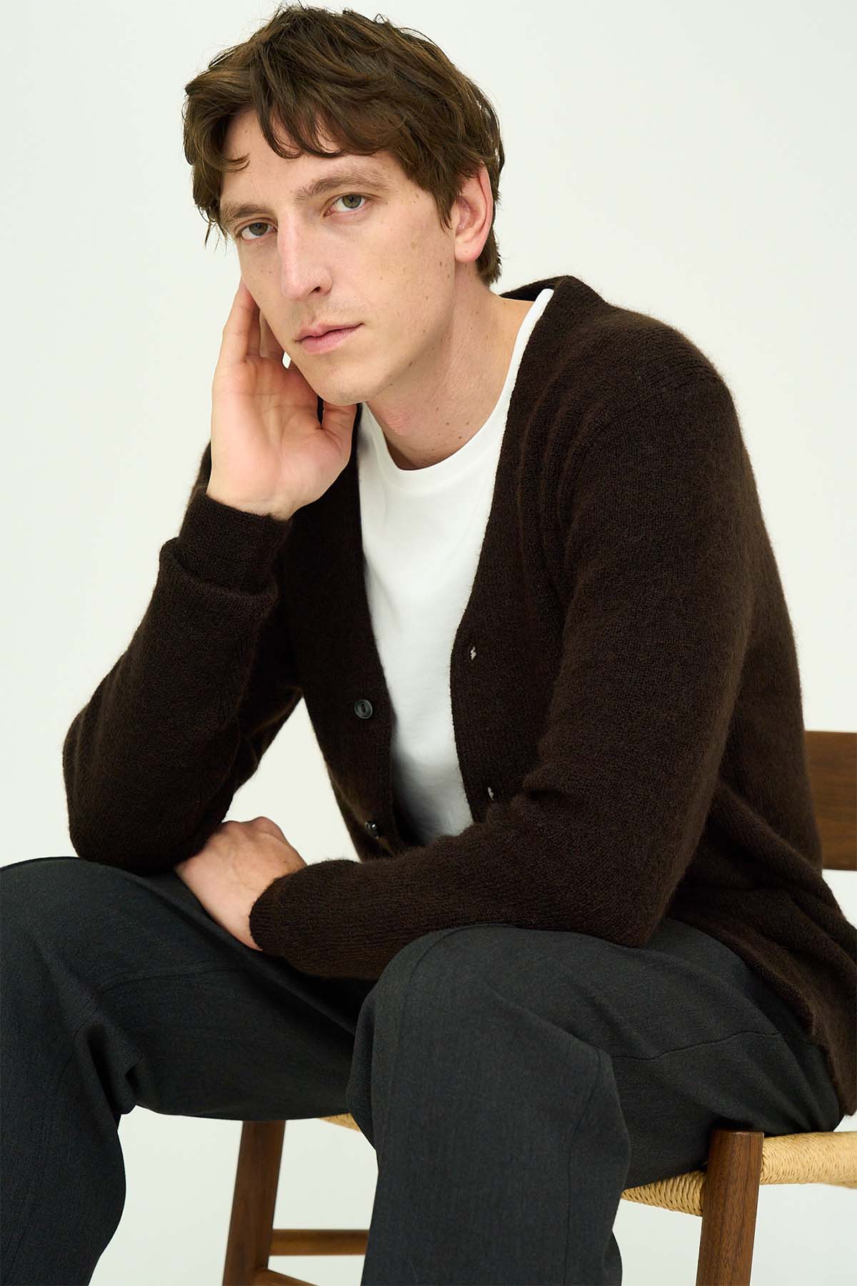 MOHAIR CARDIGAN