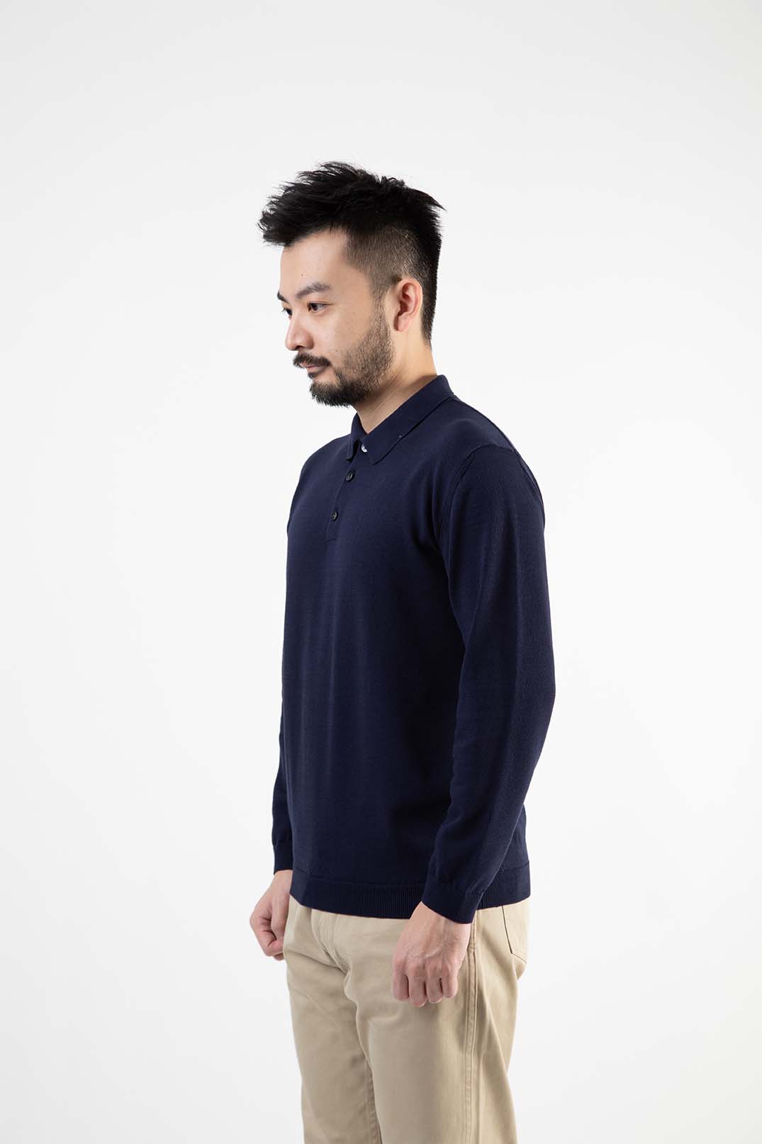 ICE COTTON LONG POLO NECK (online deleted)