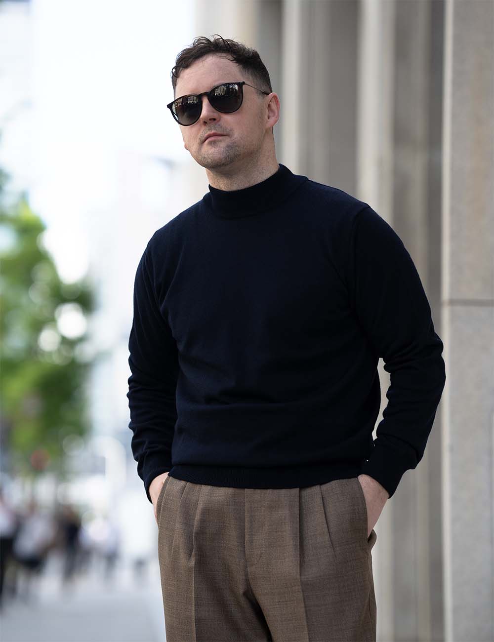 WOOL MOCKNECK 