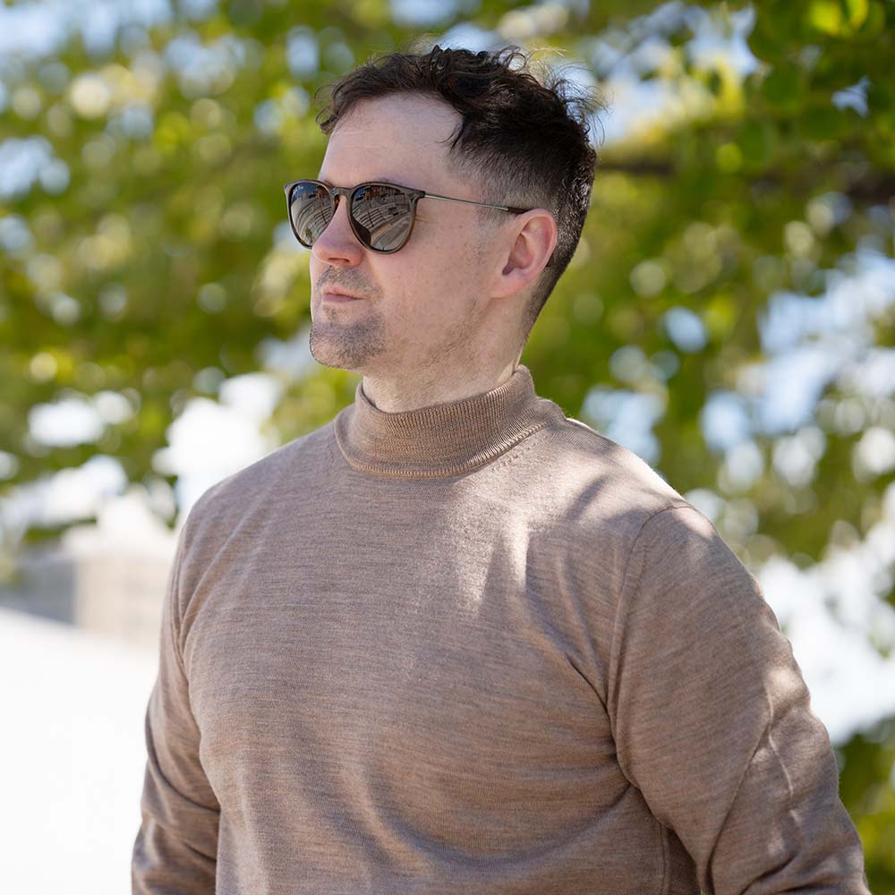 WOOL MOCKNECK 