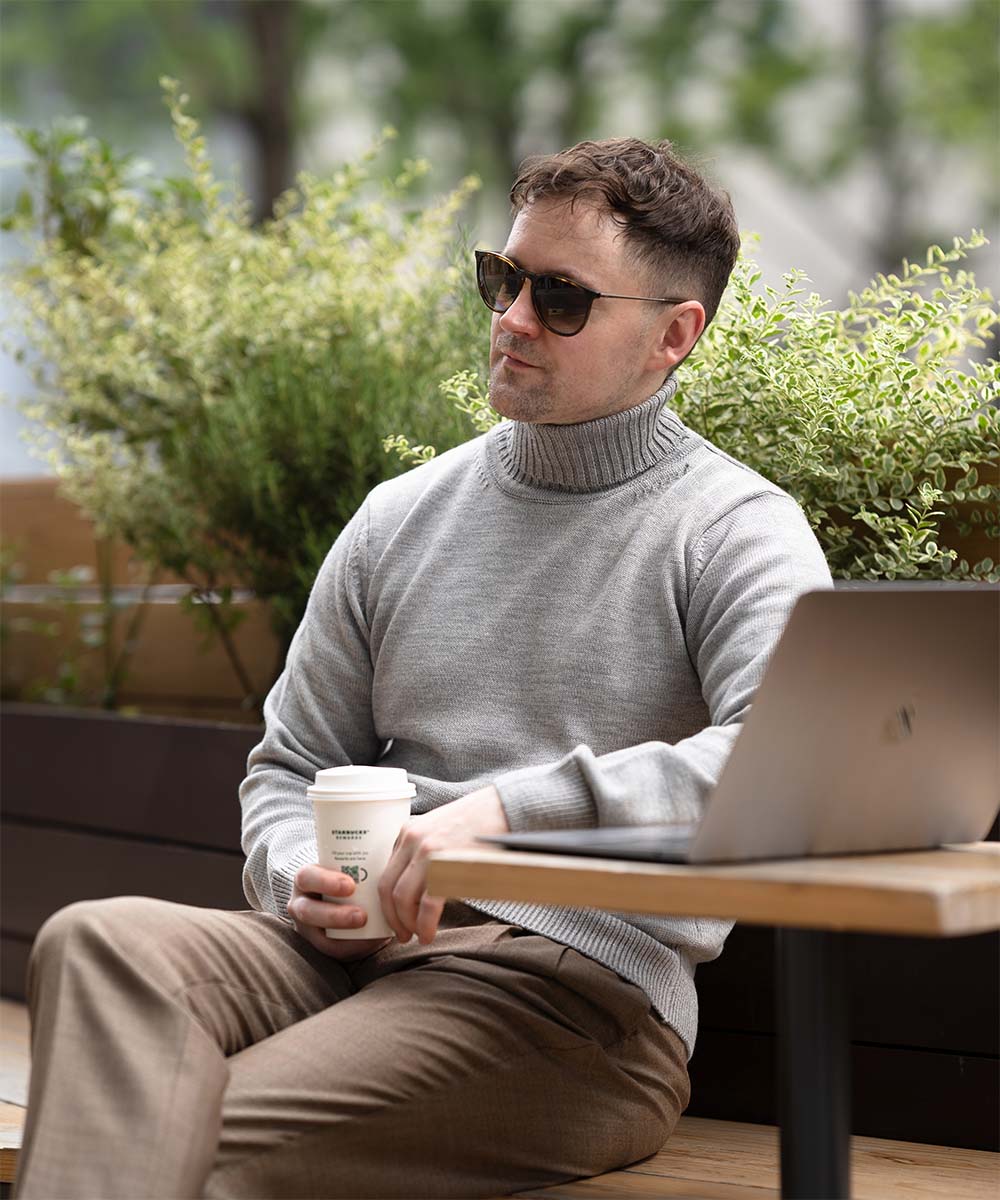 【アーカイブモデル】WOOL HEAVY WEIGHT TURTLENECK