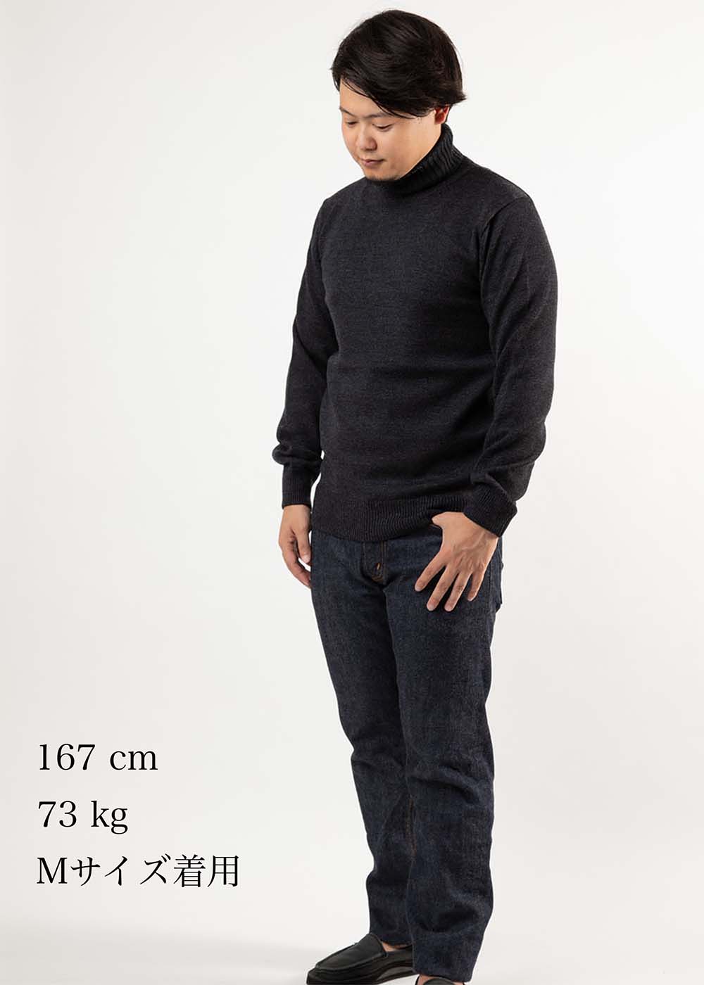 【アーカイブモデル】WOOL HEAVY WEIGHT TURTLENECK