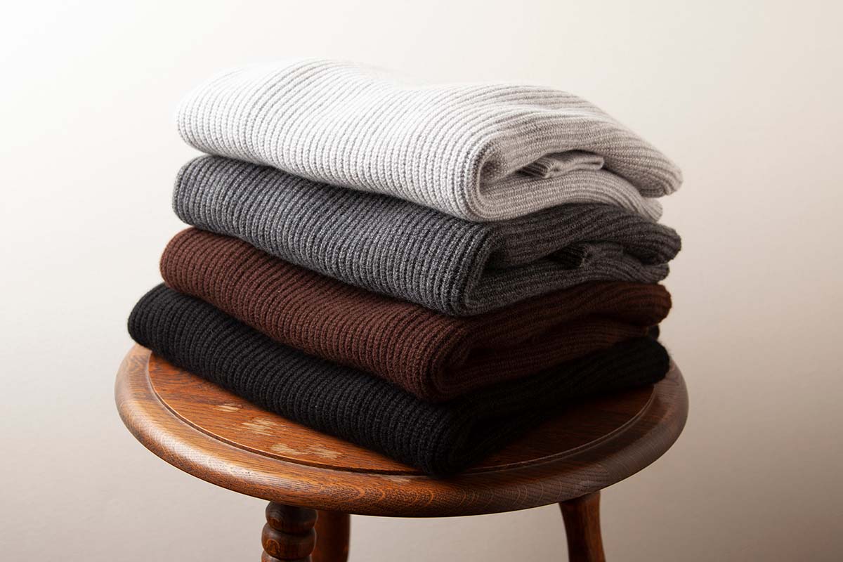 【UNISEX】7G CASHMERE BOTTLE NECK