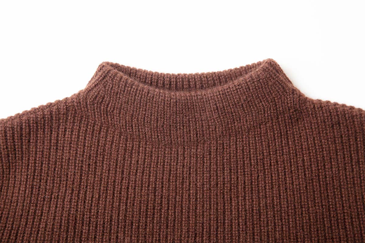 【UNISEX】7G CASHMERE BOTTLE NECK