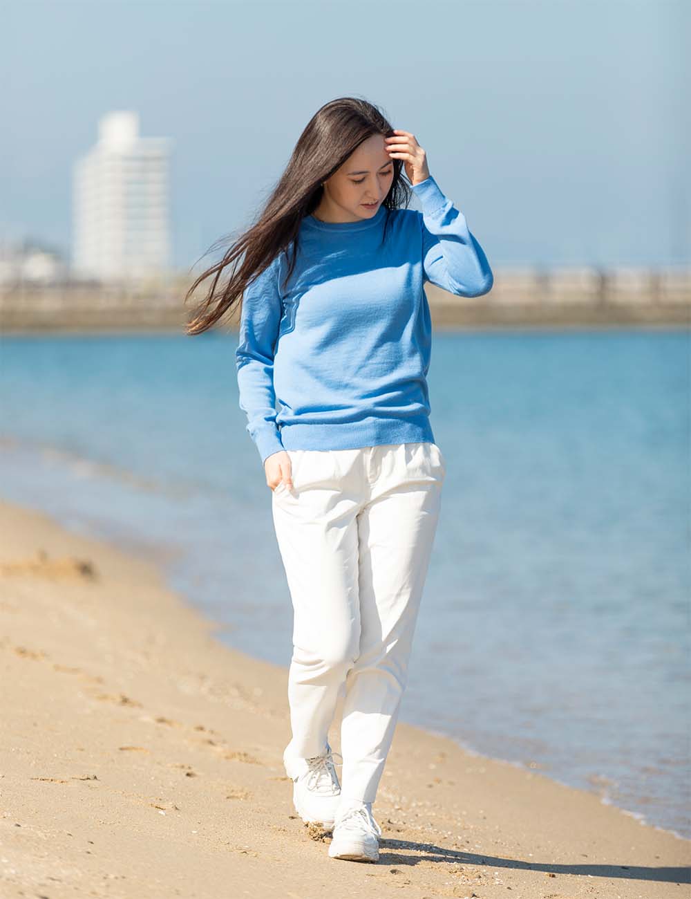 【アーカイブモデル】WOOL LADIES CREWNECK