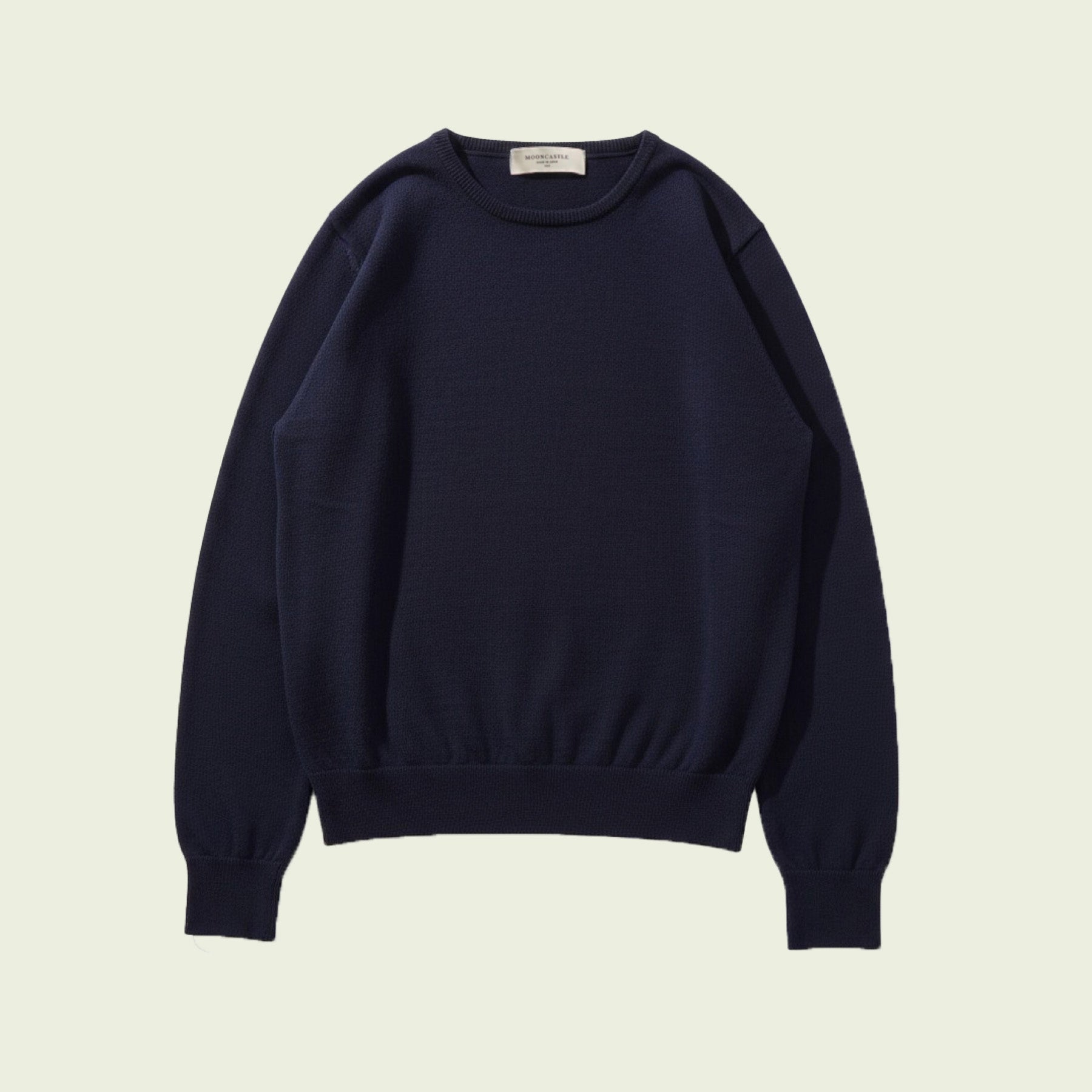 【WOMEN】12G Lightweight Merino Wool Crewneck