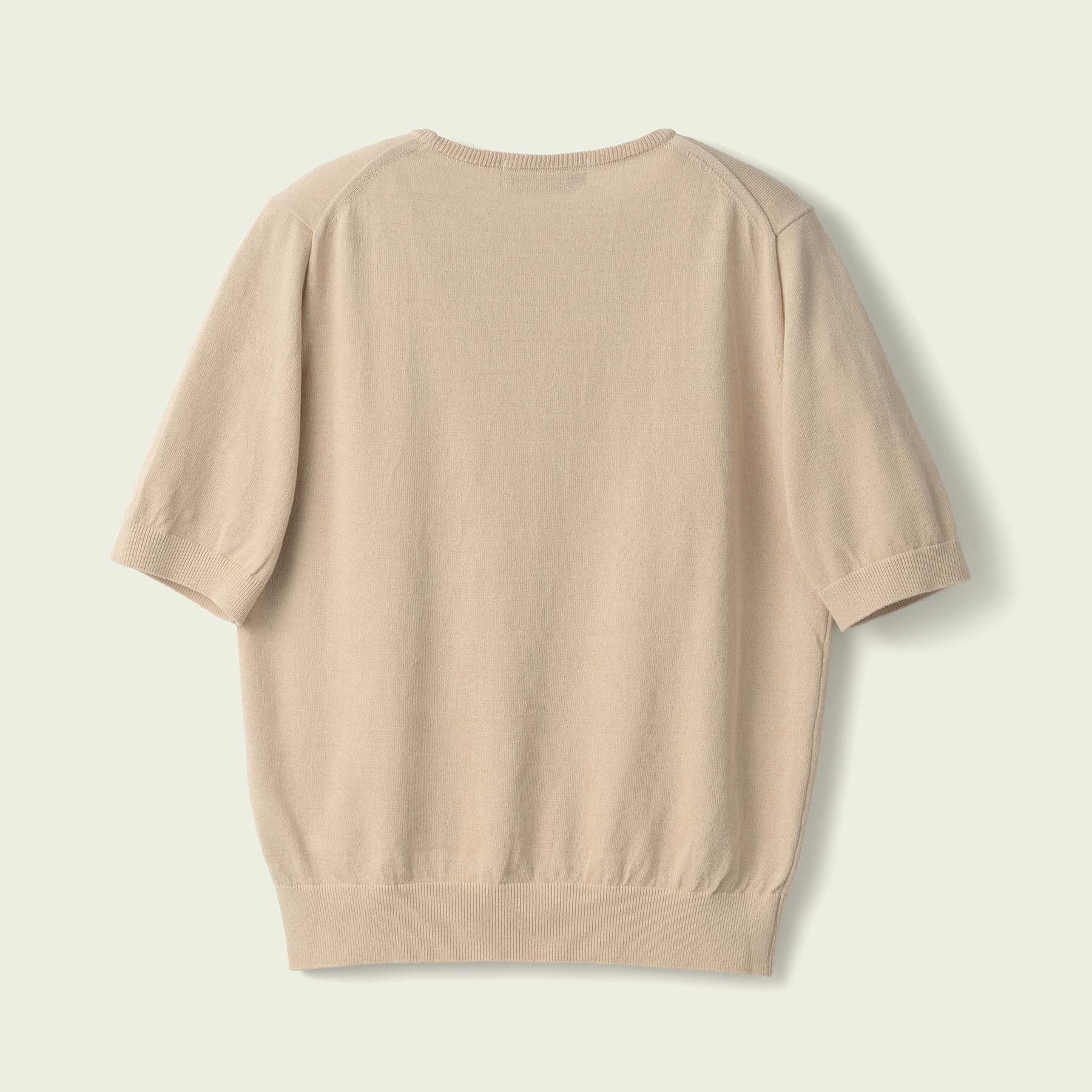 【WOMEN】ICE COTTON CREW NECK