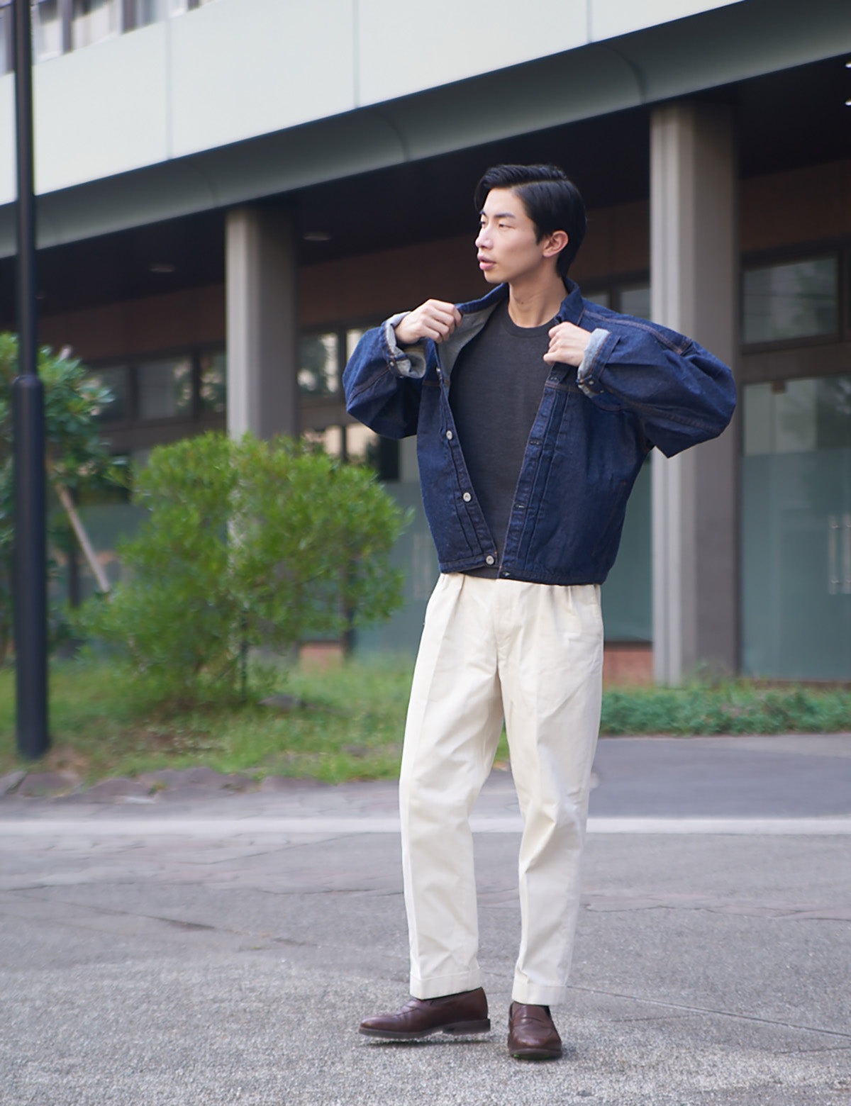 (WO2)12G Lightweight Merino Wool Crewneck